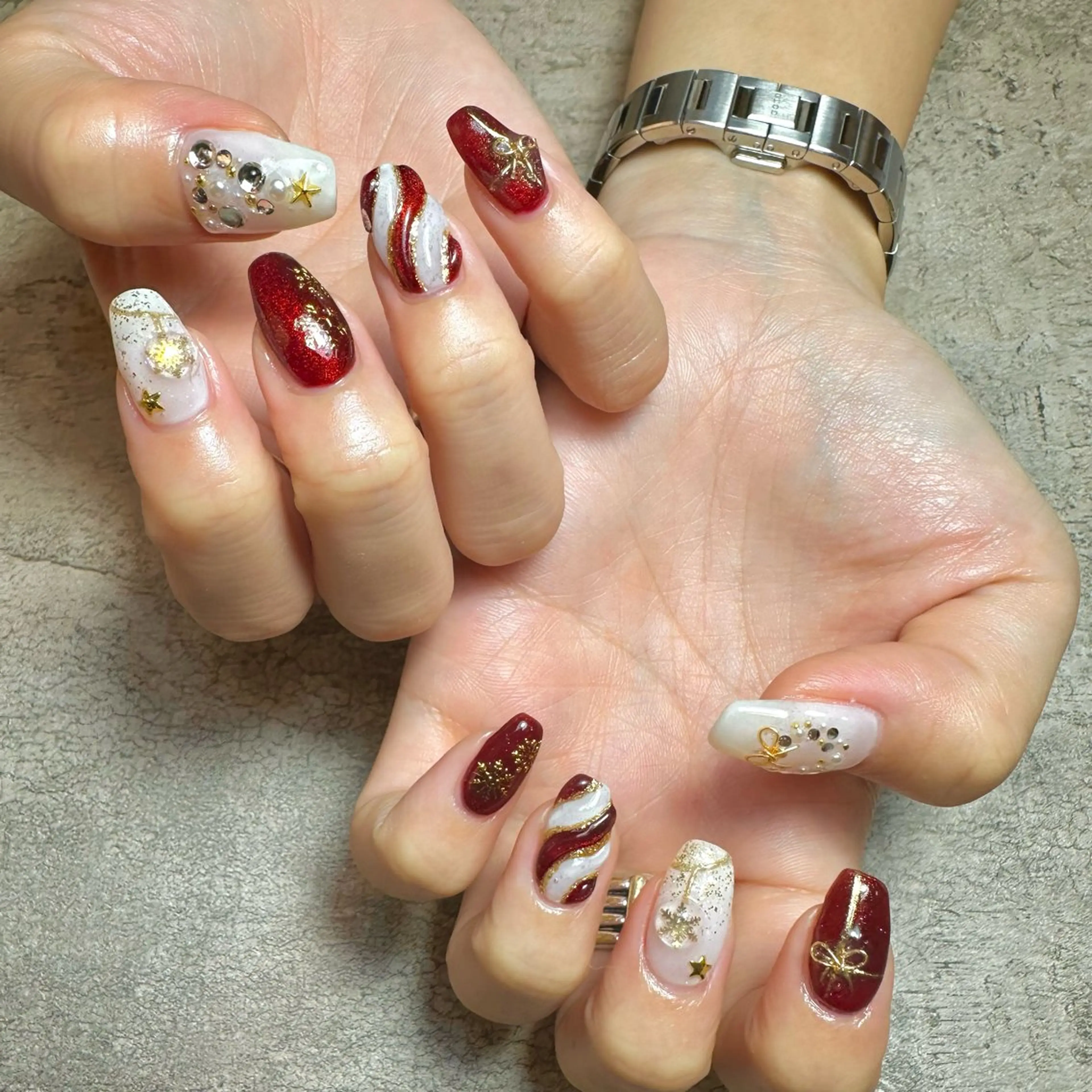 ネイル ハンドネイル フットネイル GéRanium Harukaのネイルデザイン