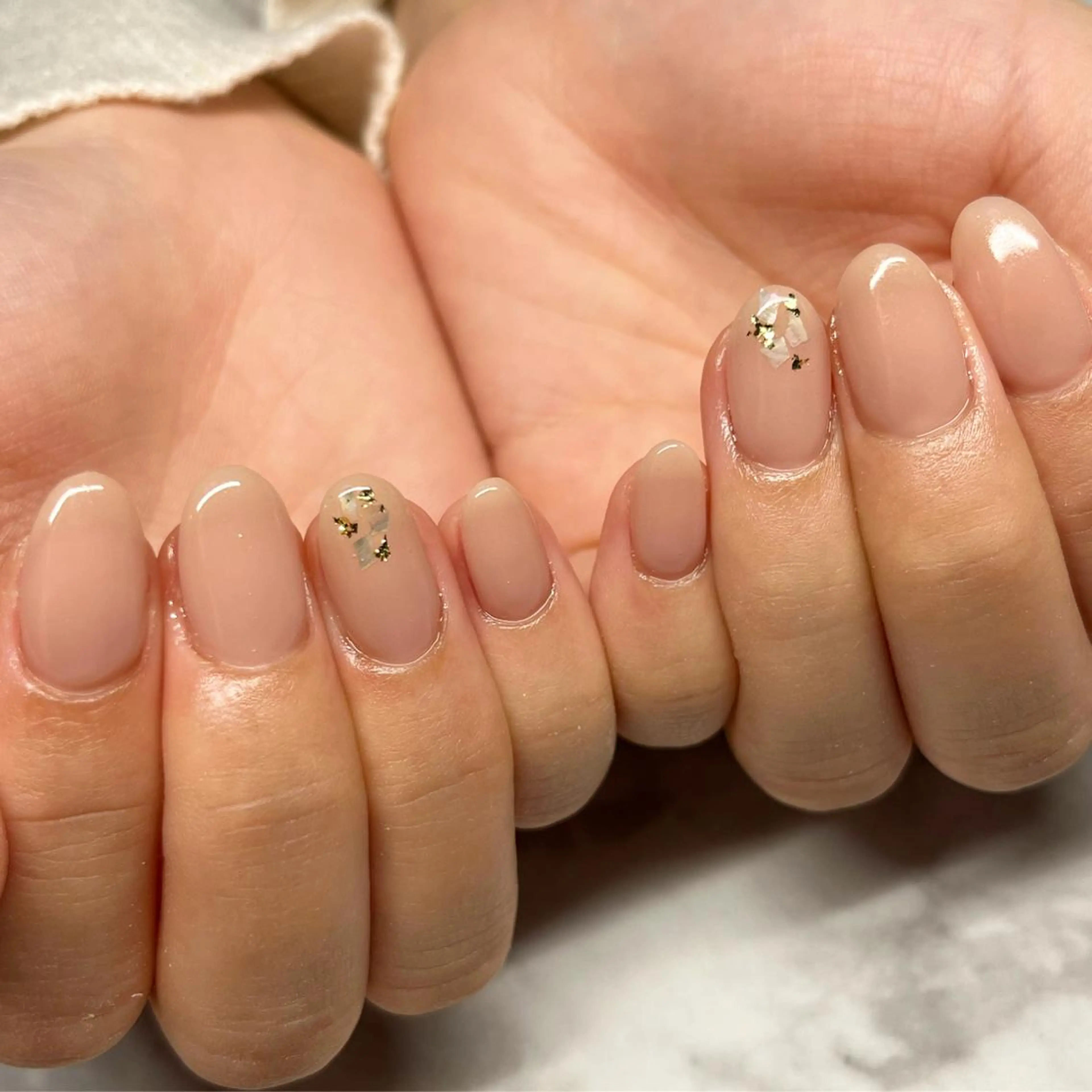ネイル シンプルネイル 587nail *のネイルデザイン