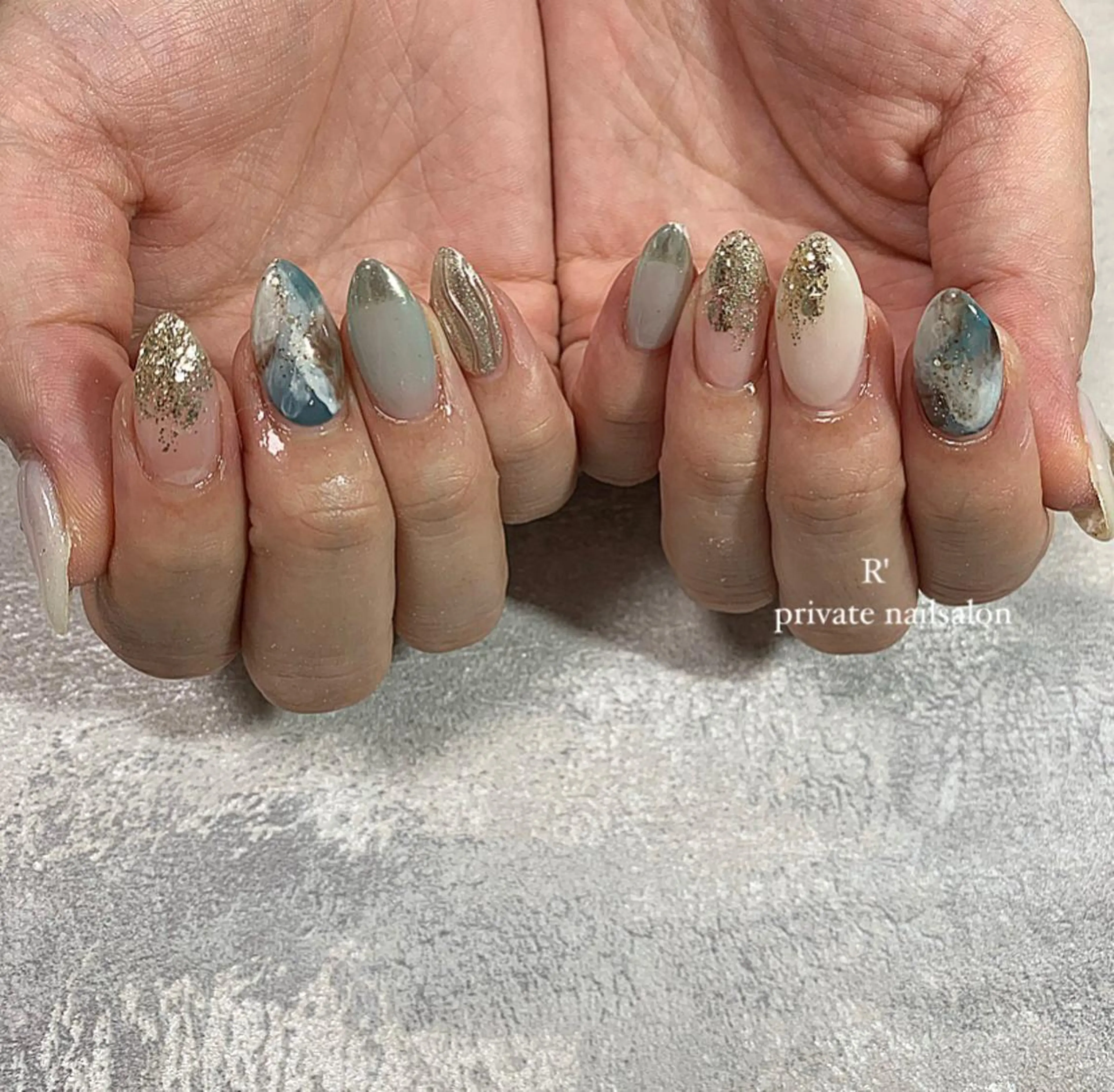 ネイル Bersinar nail所属・Bersinar nail(rina)のネイルデザイン