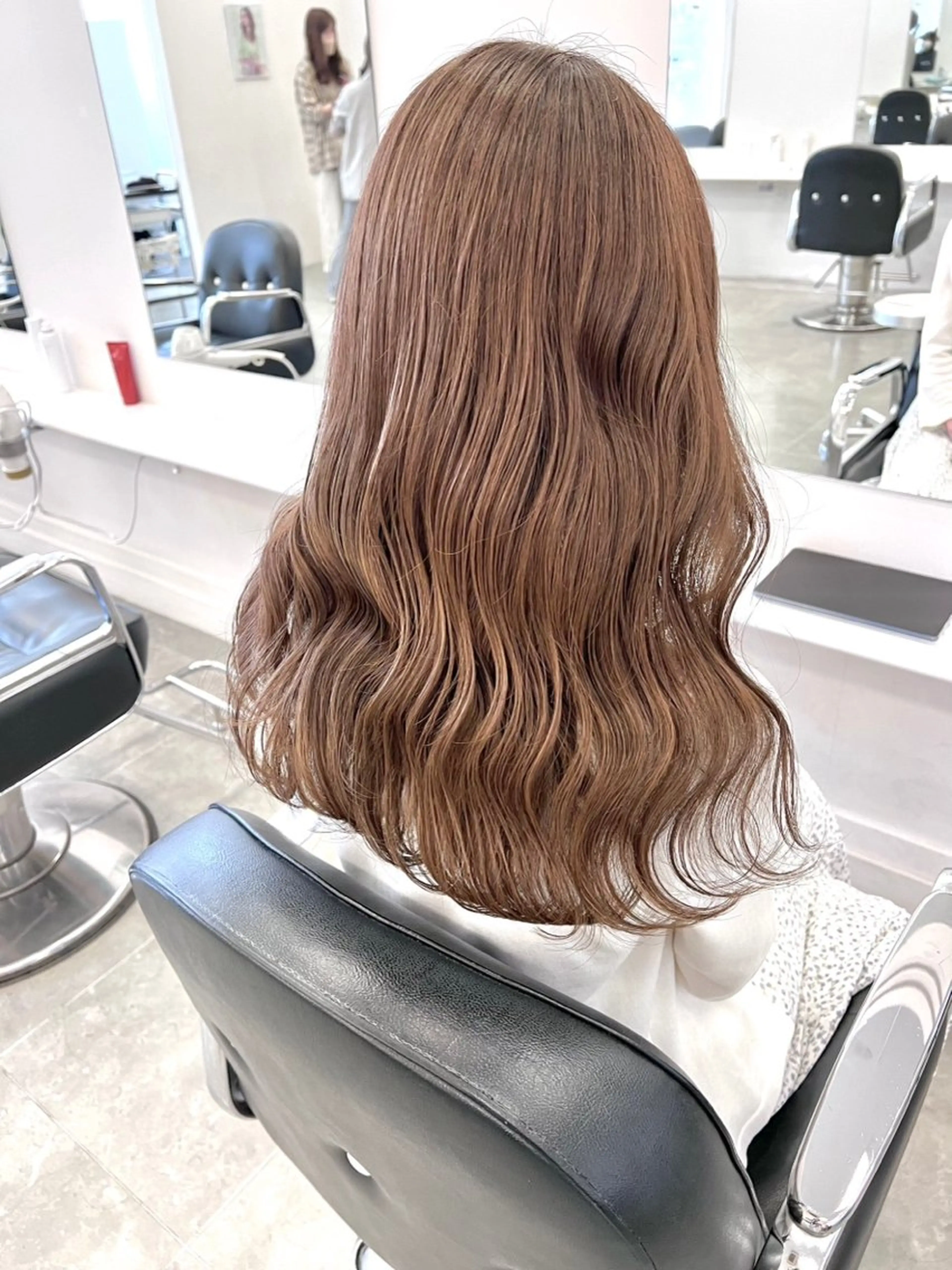 ロング ParveMix 佐々木梨紗🤍のヘアスタイル