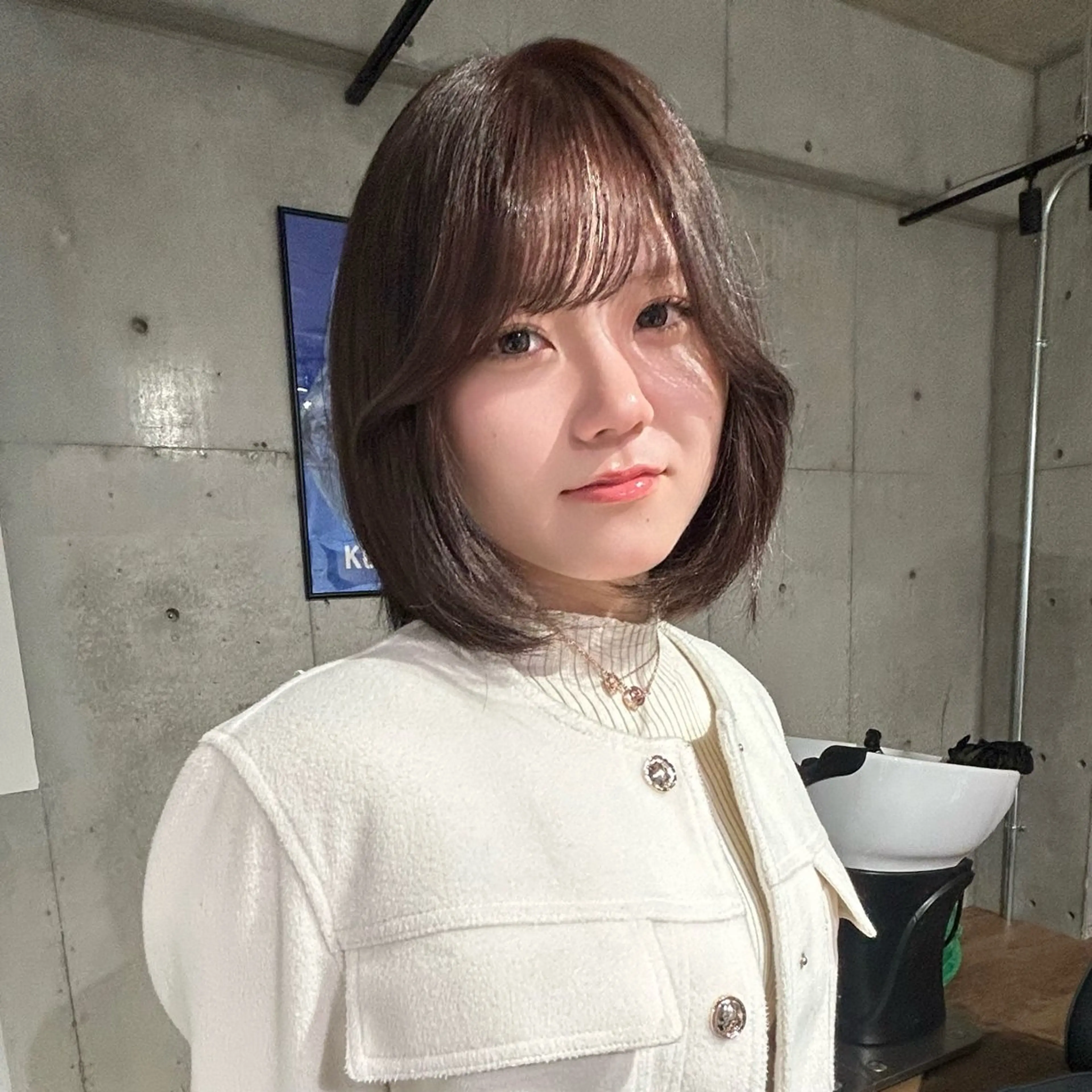 ショート ヘアカラー siki yuikaのヘアスタイル