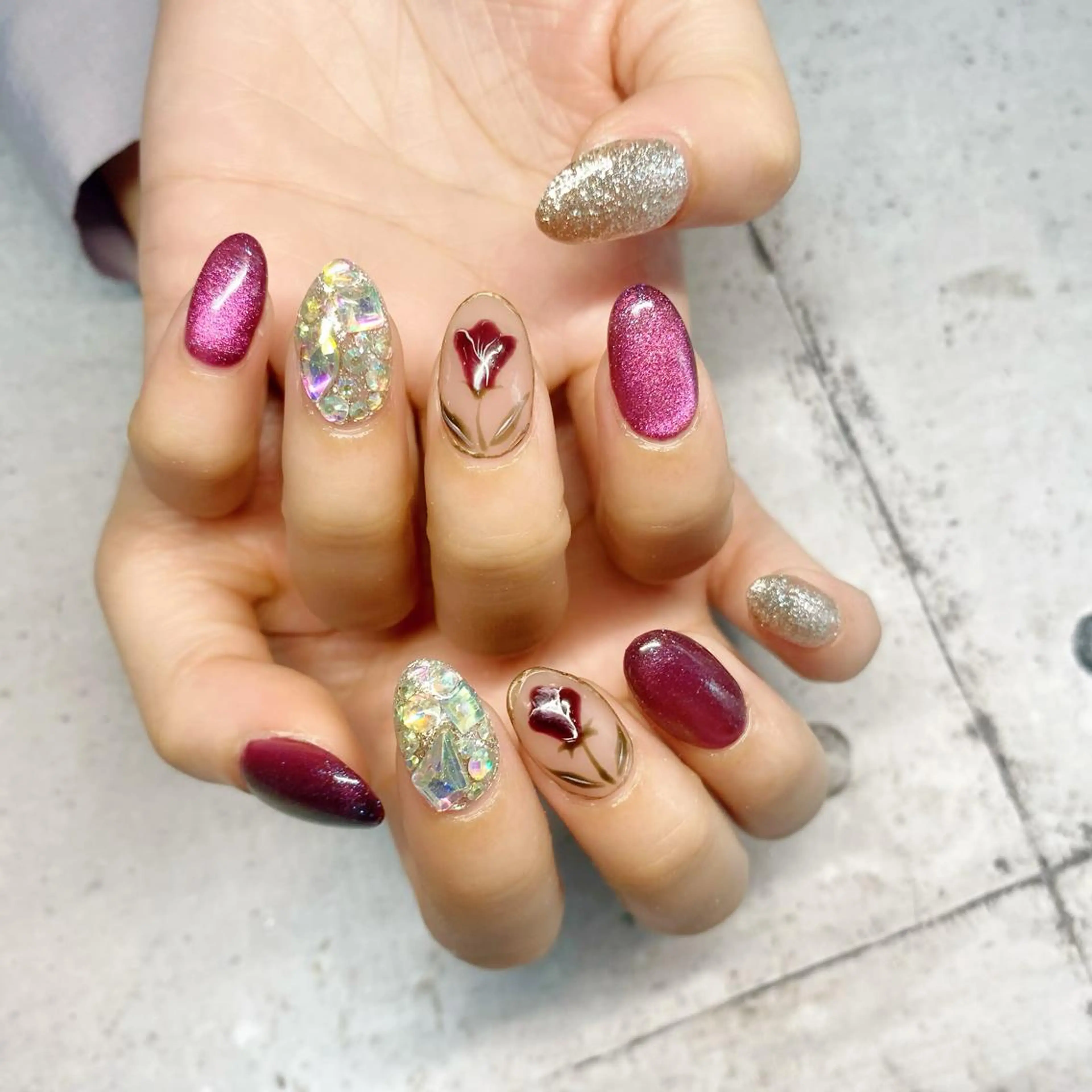 ネイル ハンドネイル NAIL SALON あんび所属・nail salon あんびのネイルデザイン