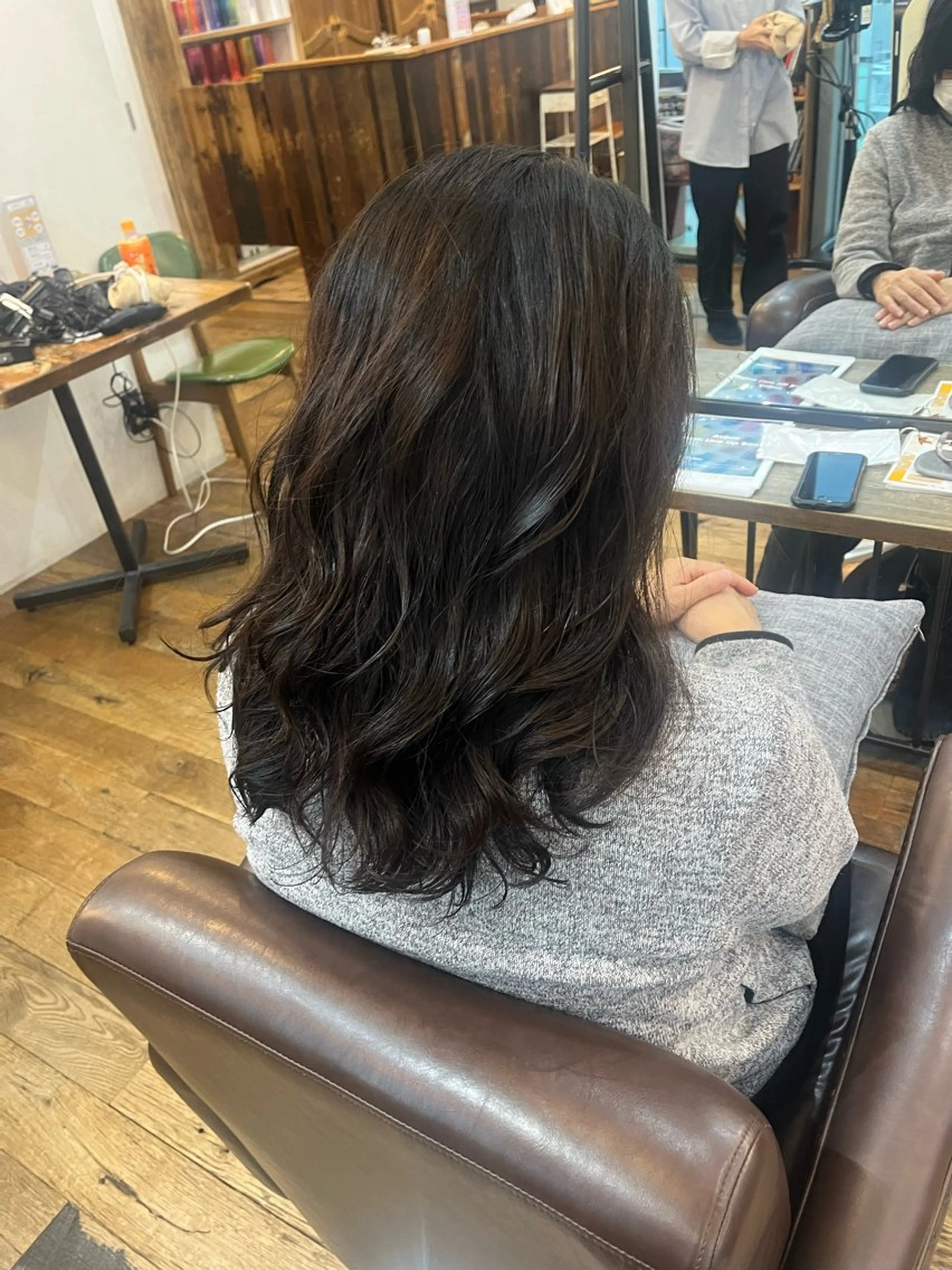 パーマ デジタルパーマ カット パーマ トリートメント 東茉央/透明感カラー /パーマ🧸銀座のヘアスタイル