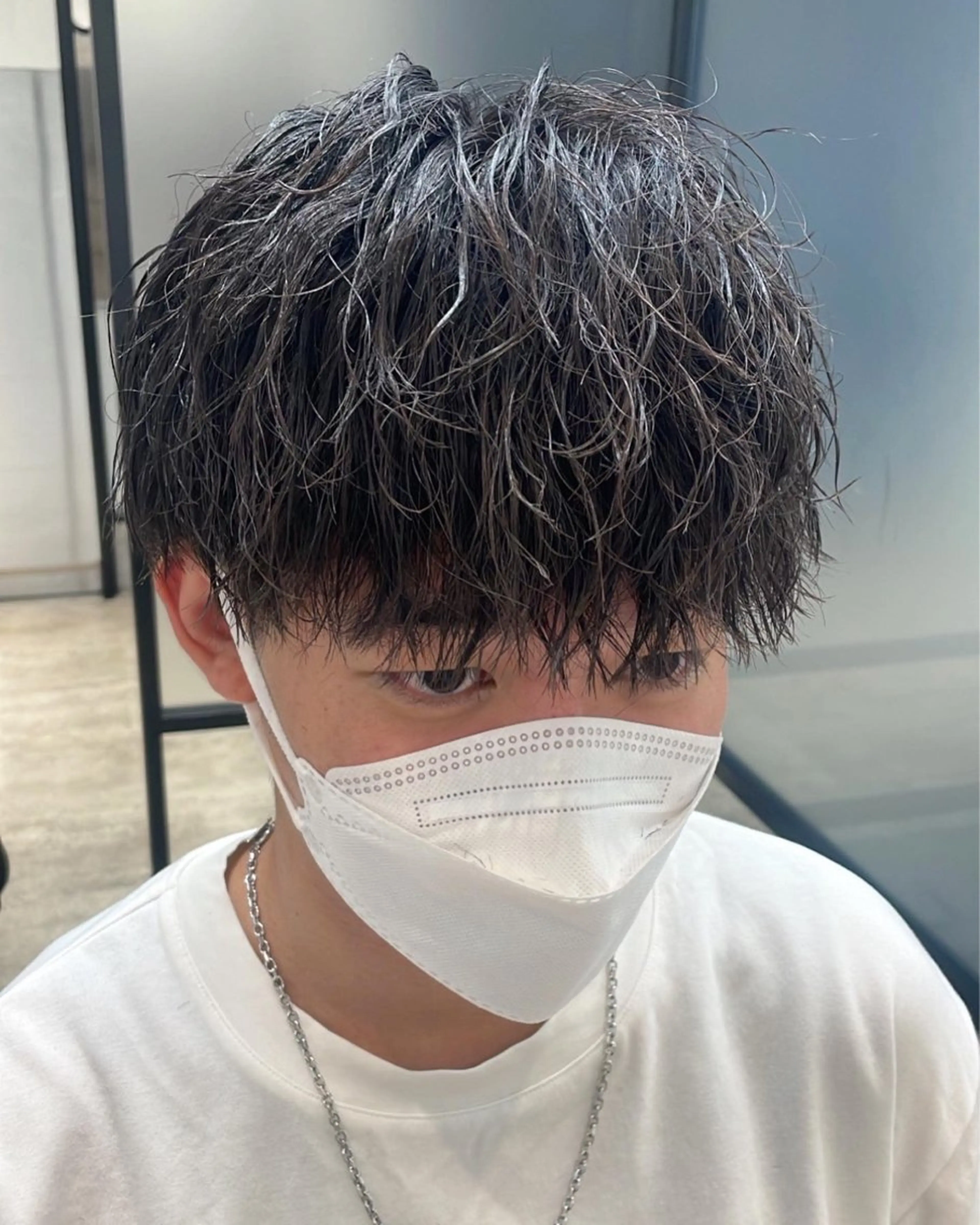 🐶人気メニュー🐶メンズカット+スパイラルパーマorツイストパーマ+ヘアセットの写真