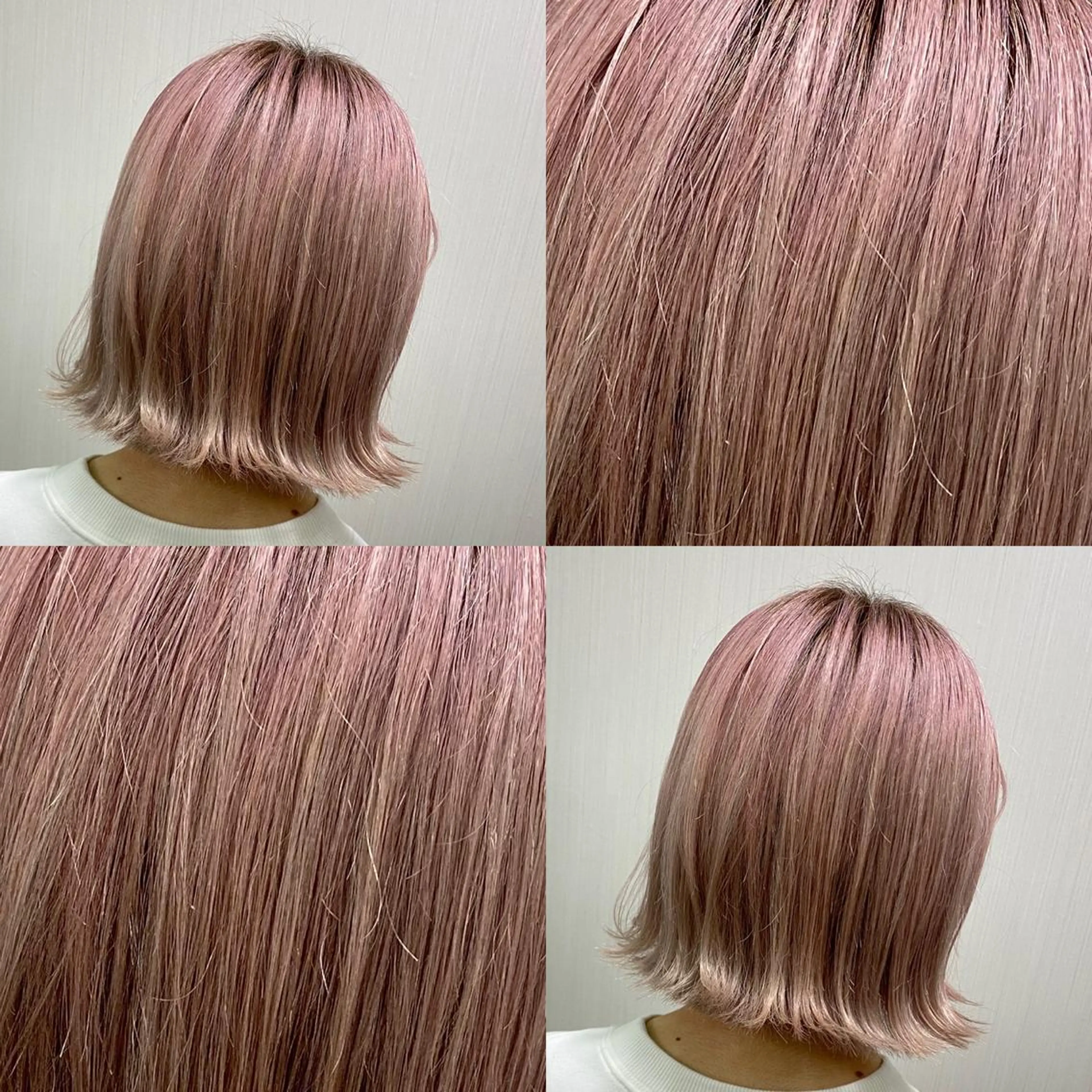 ショート カラー ハイトーン💫 エクステ💫maiのヘアスタイル