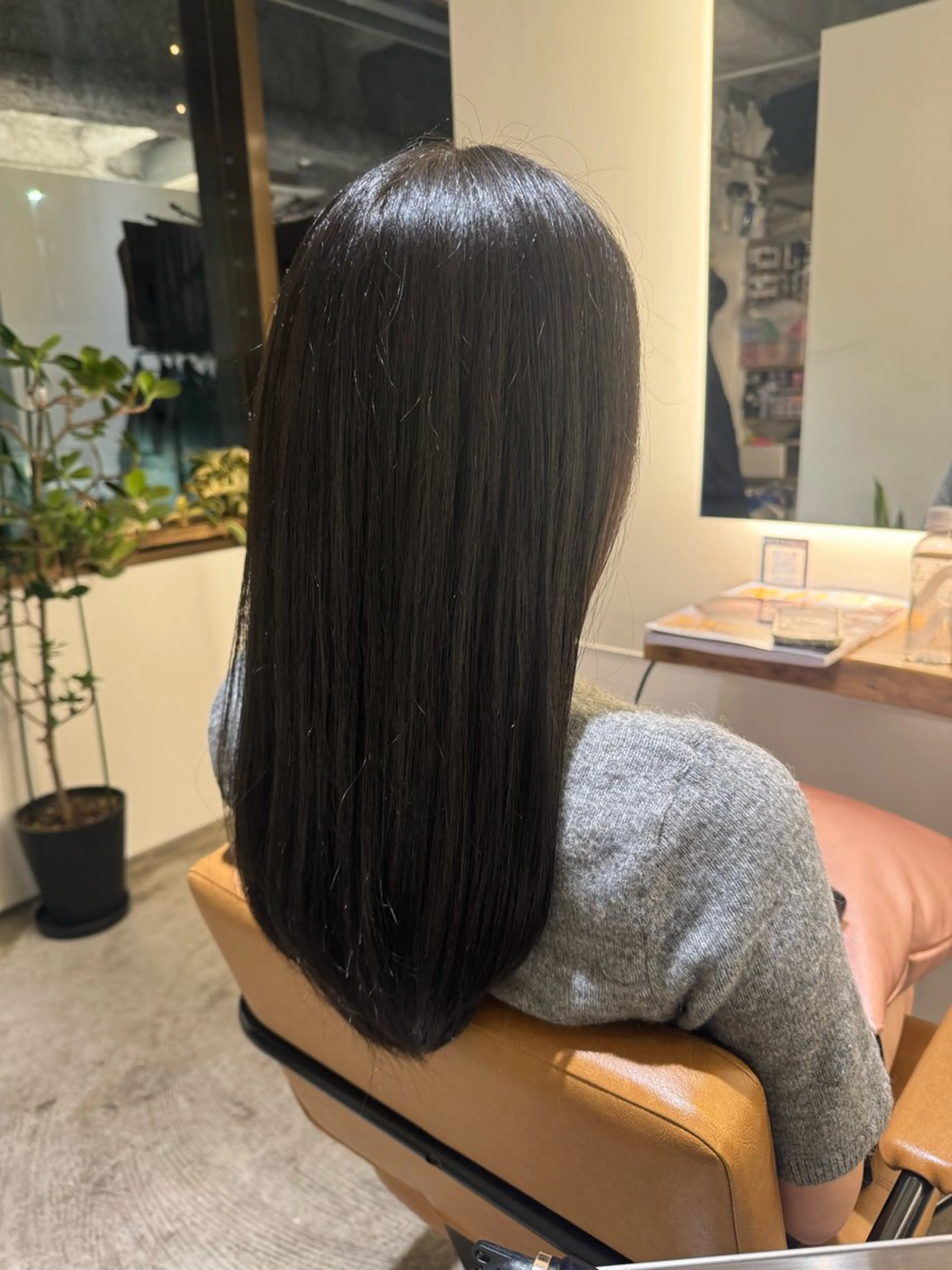 ロング カラー 骨格診断美容師 メンズパーマ中島年紀のヘアスタイル