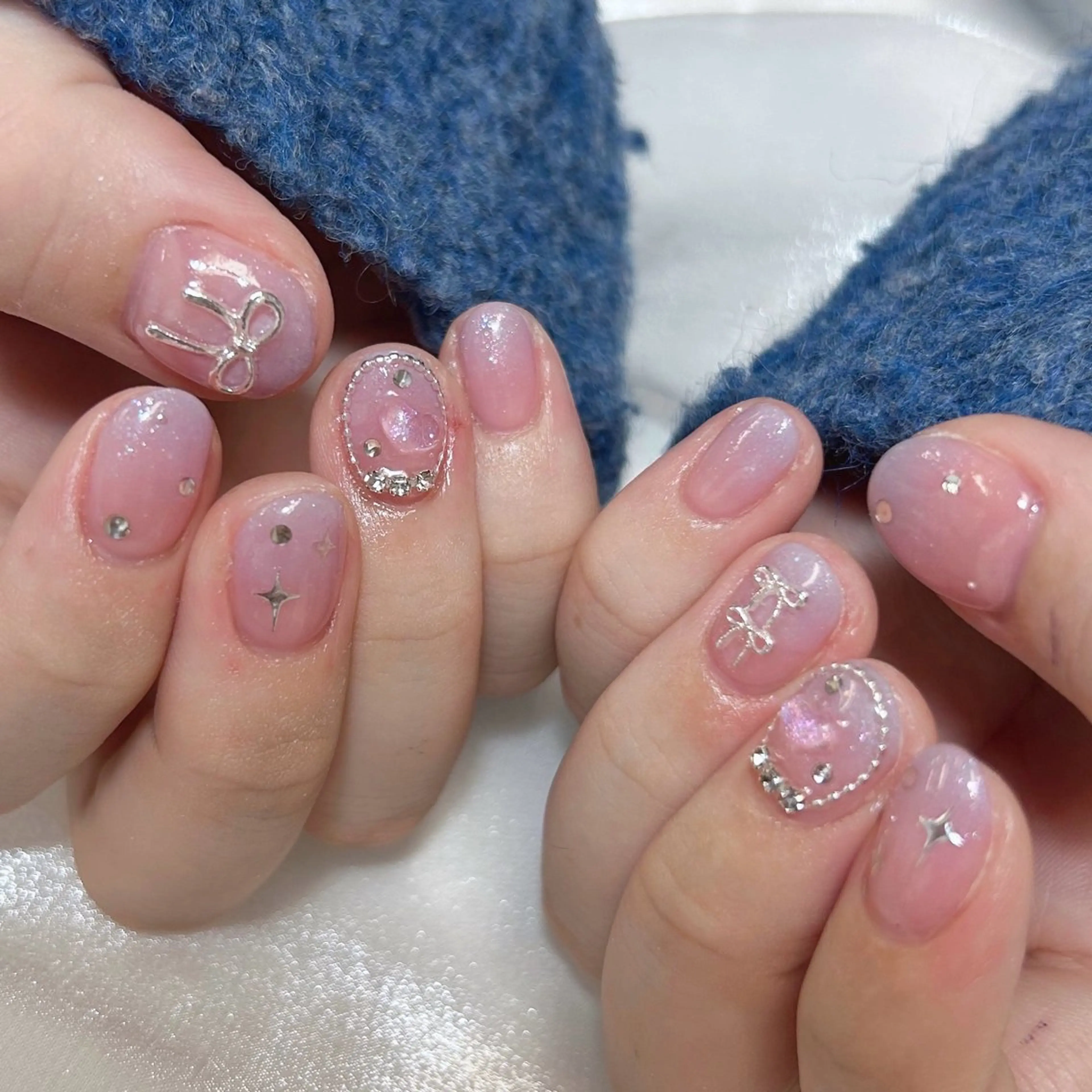 ネイル グラデーション ハンドネイル peTiT chikaneのネイルデザイン