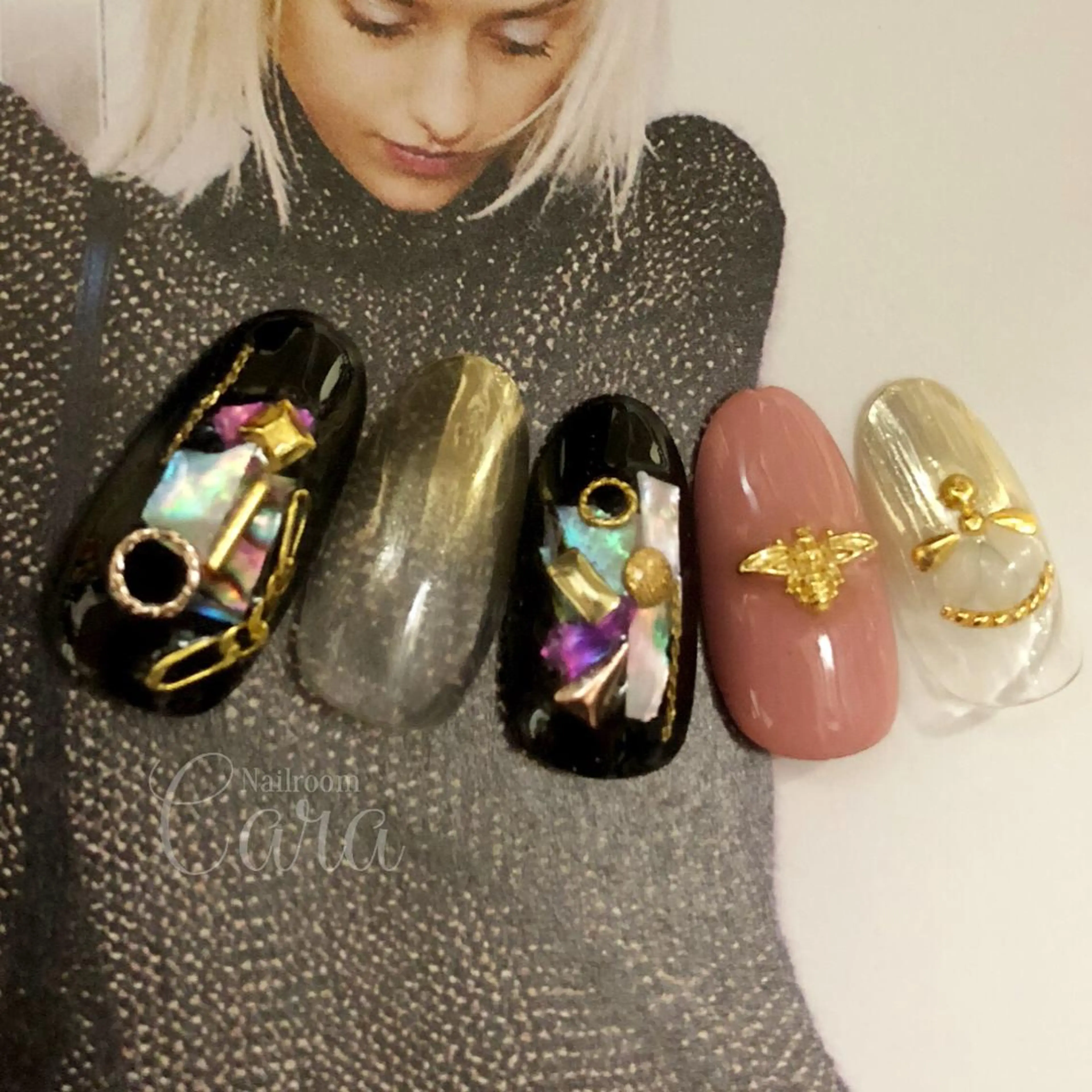 ネイル ハンドネイル instinkt_ Mio Mizunoのネイルデザイン