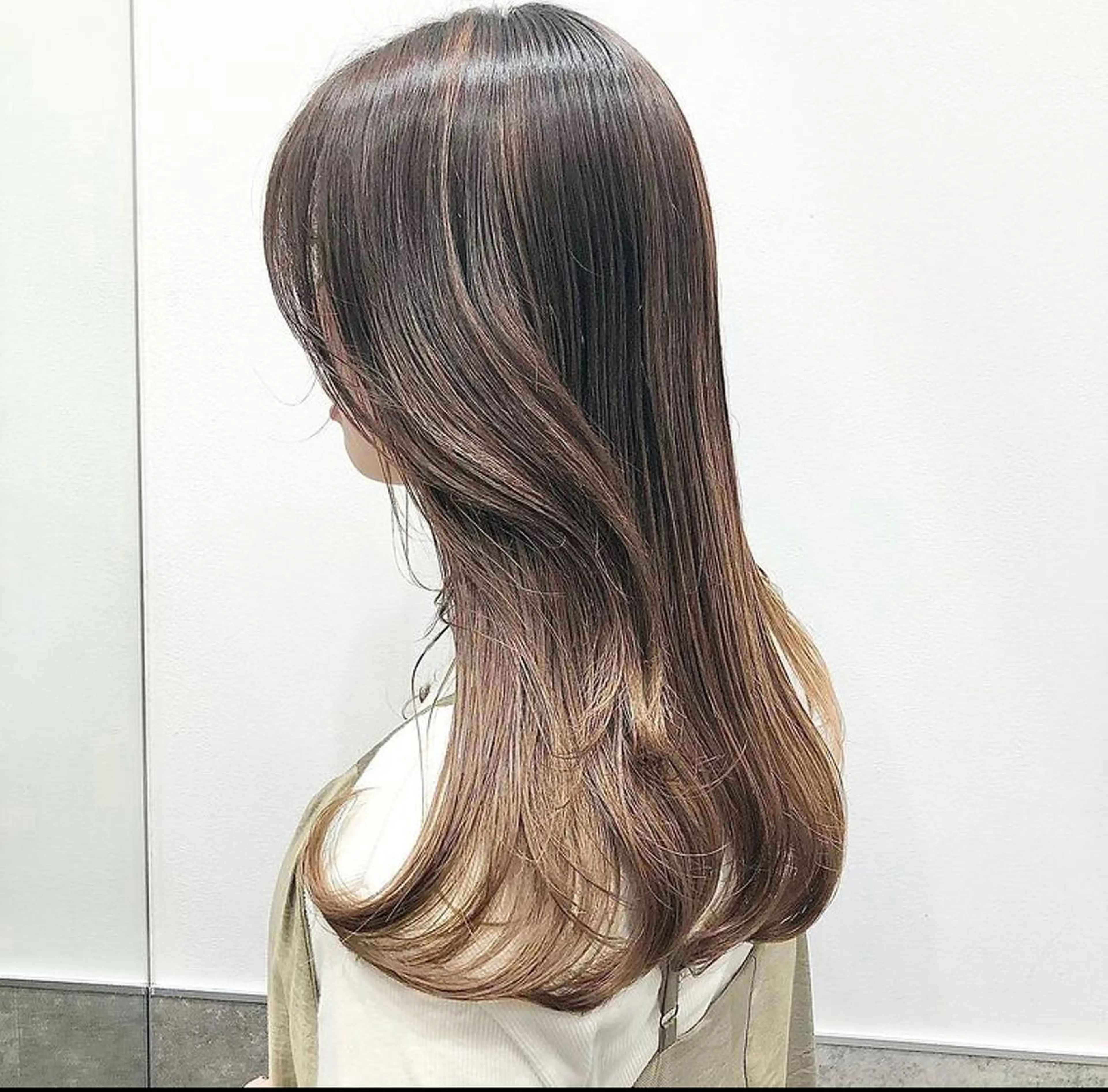 ロング カラー パーマ ヘアアレンジ メンズ キッズ 成人式 メンズ韓国風 ケアカラー 顔まわりレイヤー 顔周りカット カット ヘアカラー トリートメント GOTODAY SHAiRE SALON (原宿本店)所属・stylist 🎀 kanaのその他イメージ