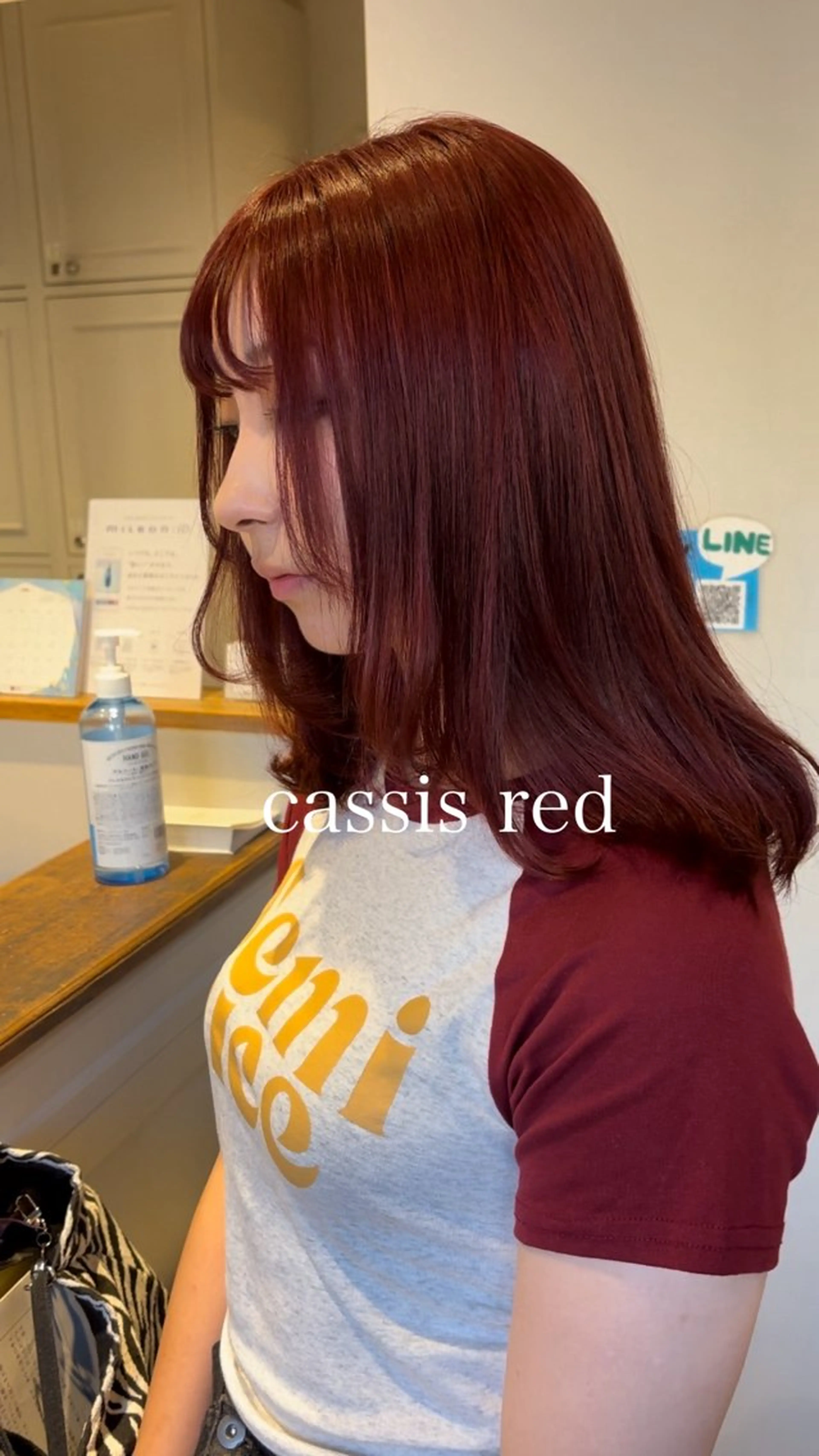 ミディアム ヘアカラー トリートメント 透明感カラー🎀 tasty／makoのヘアスタイル