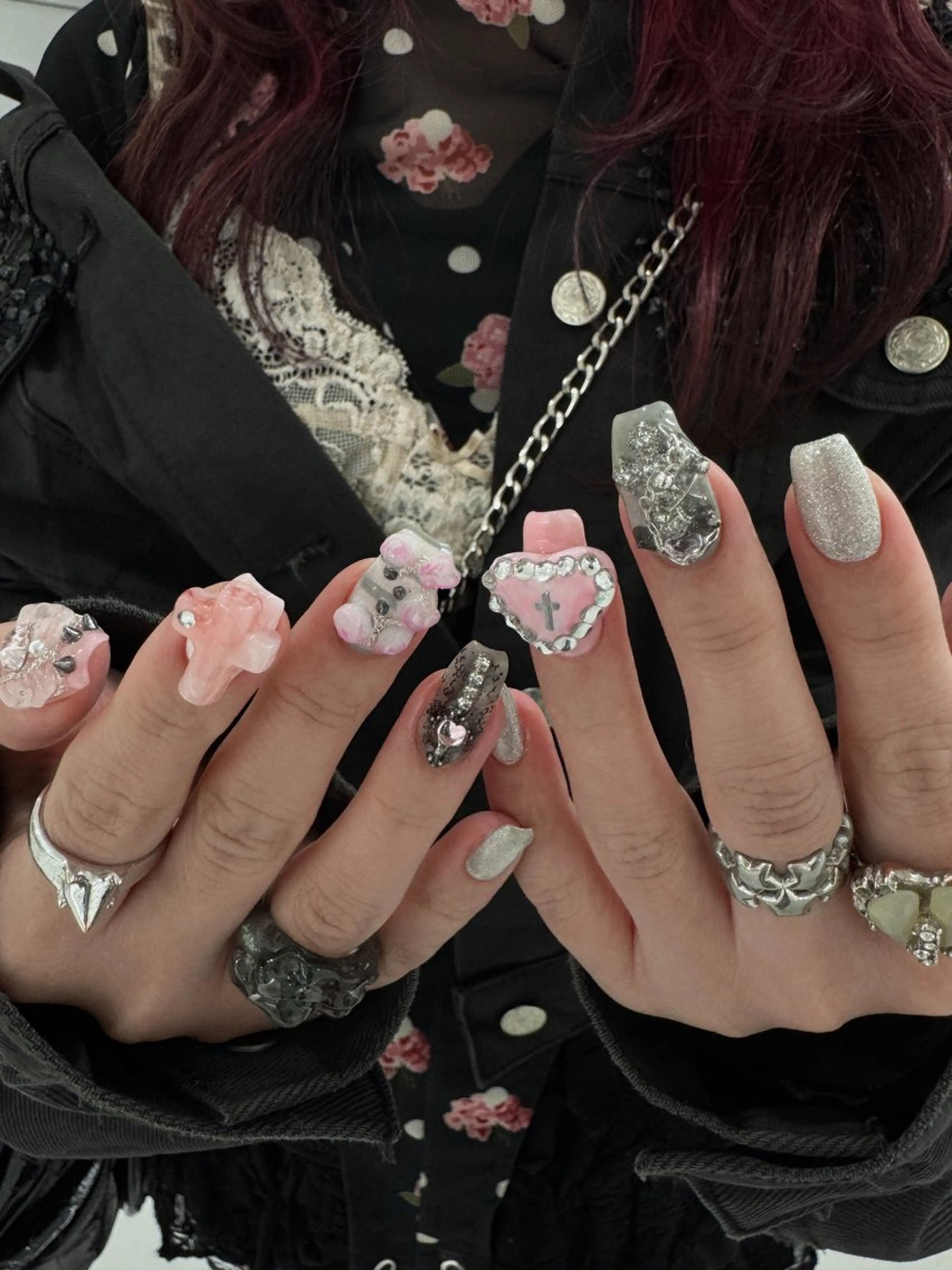 【ジュニアネイリスト限定】7本アート ¥9240 ◎他店オフ¥1100の写真