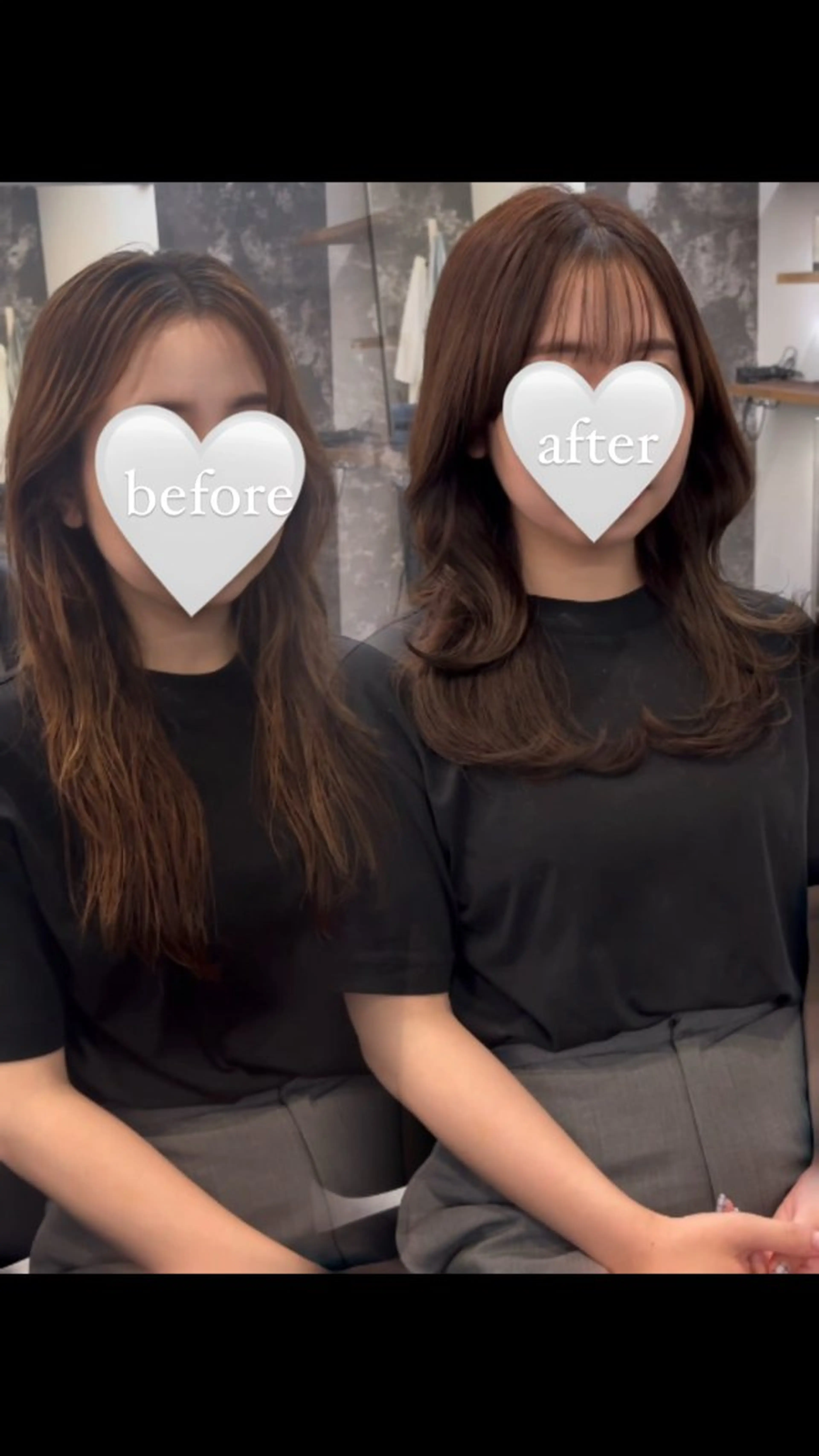セミロング くびれヘア レイヤーカット カット ヘアカラー トリートメント レイヤーカット🫧艶 カラー/LILICAのヘアスタイル