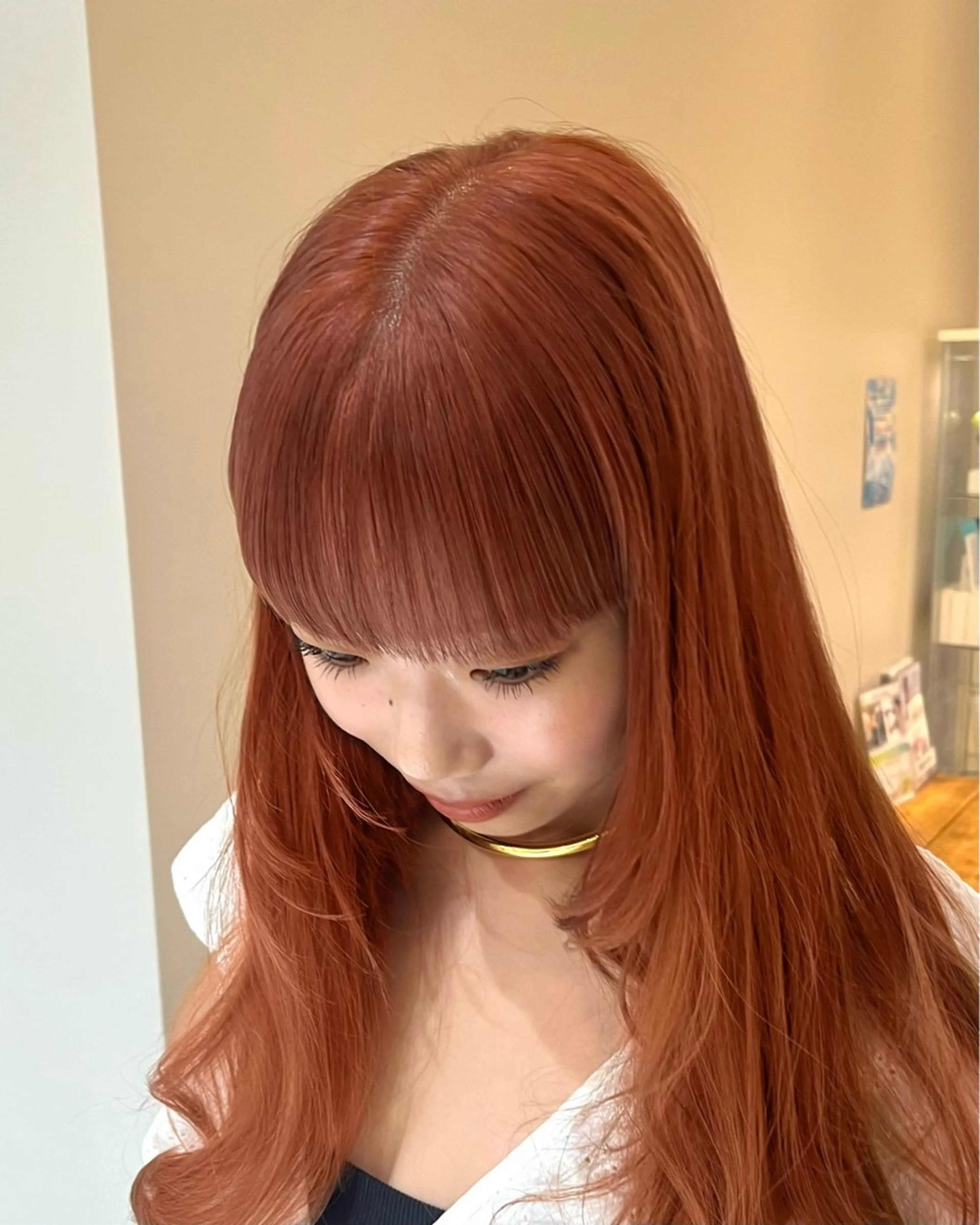 ロング カラー トリートメント マツエクモデル募集中 /表参道/宇佐見綾花のマツエク・マツパデザイン