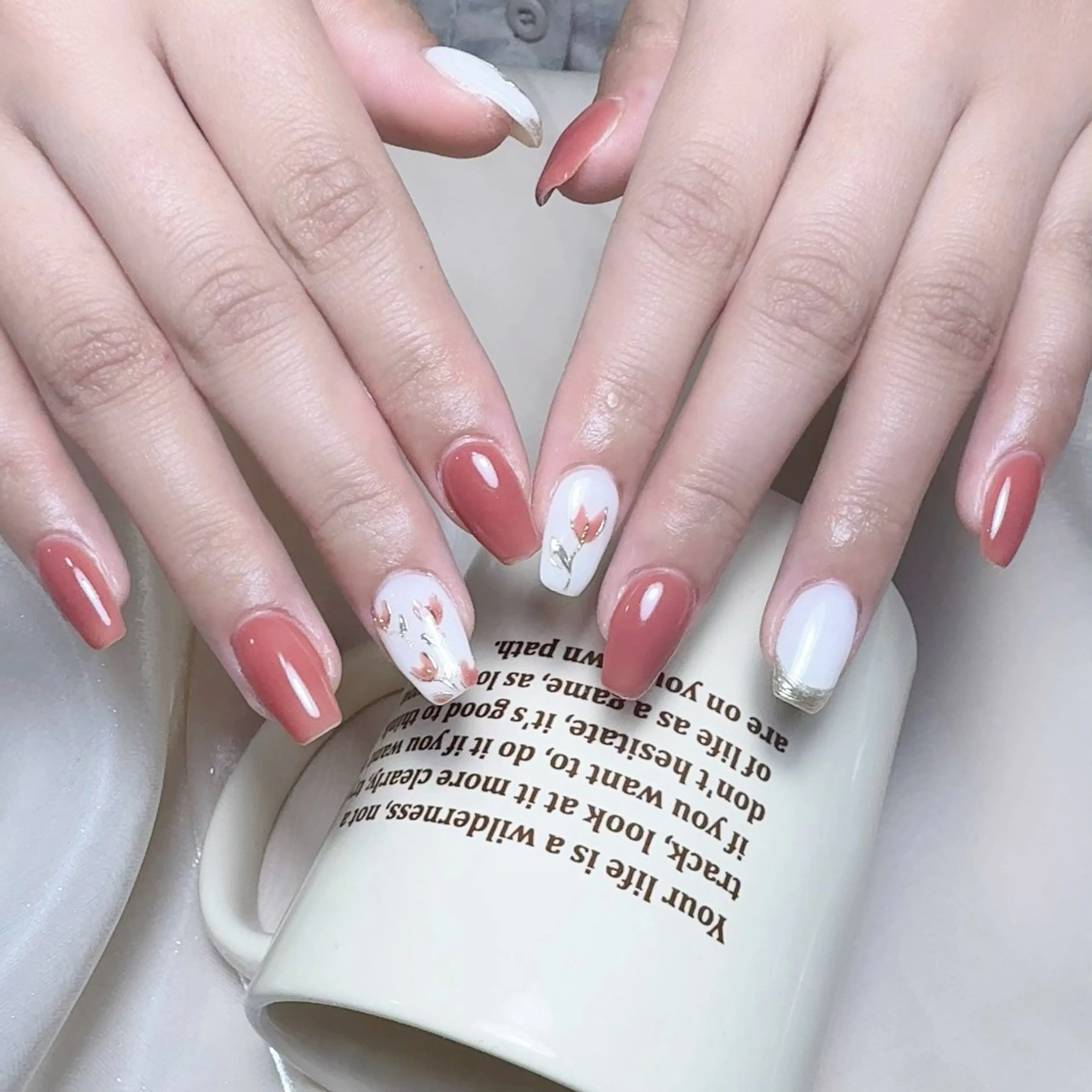 メンズ ネイル ハンドネイル NAILサロン 木にいるのネイルデザイン