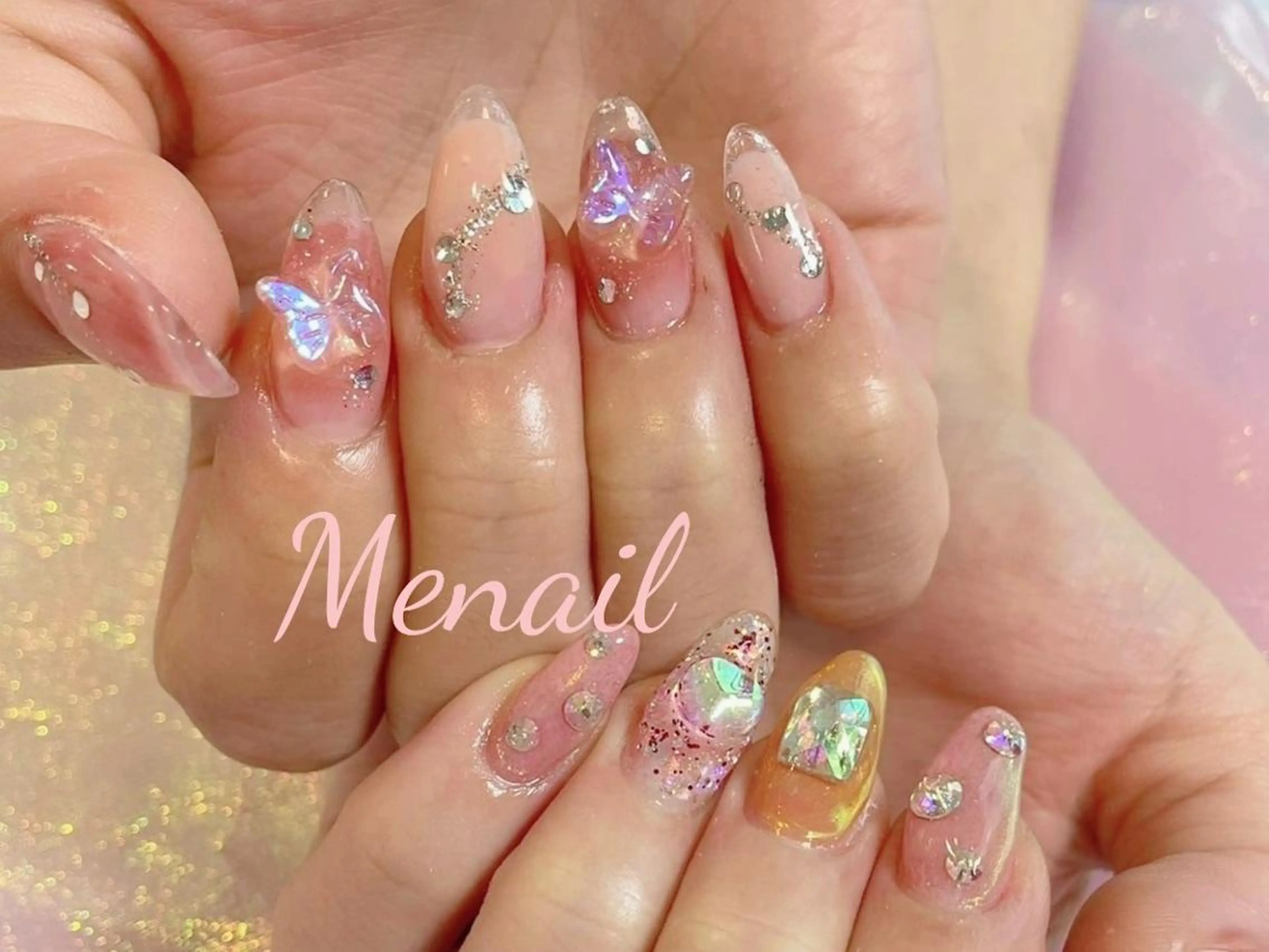 ネイル 🤍POP可愛い🧸 Menailのネイルデザイン