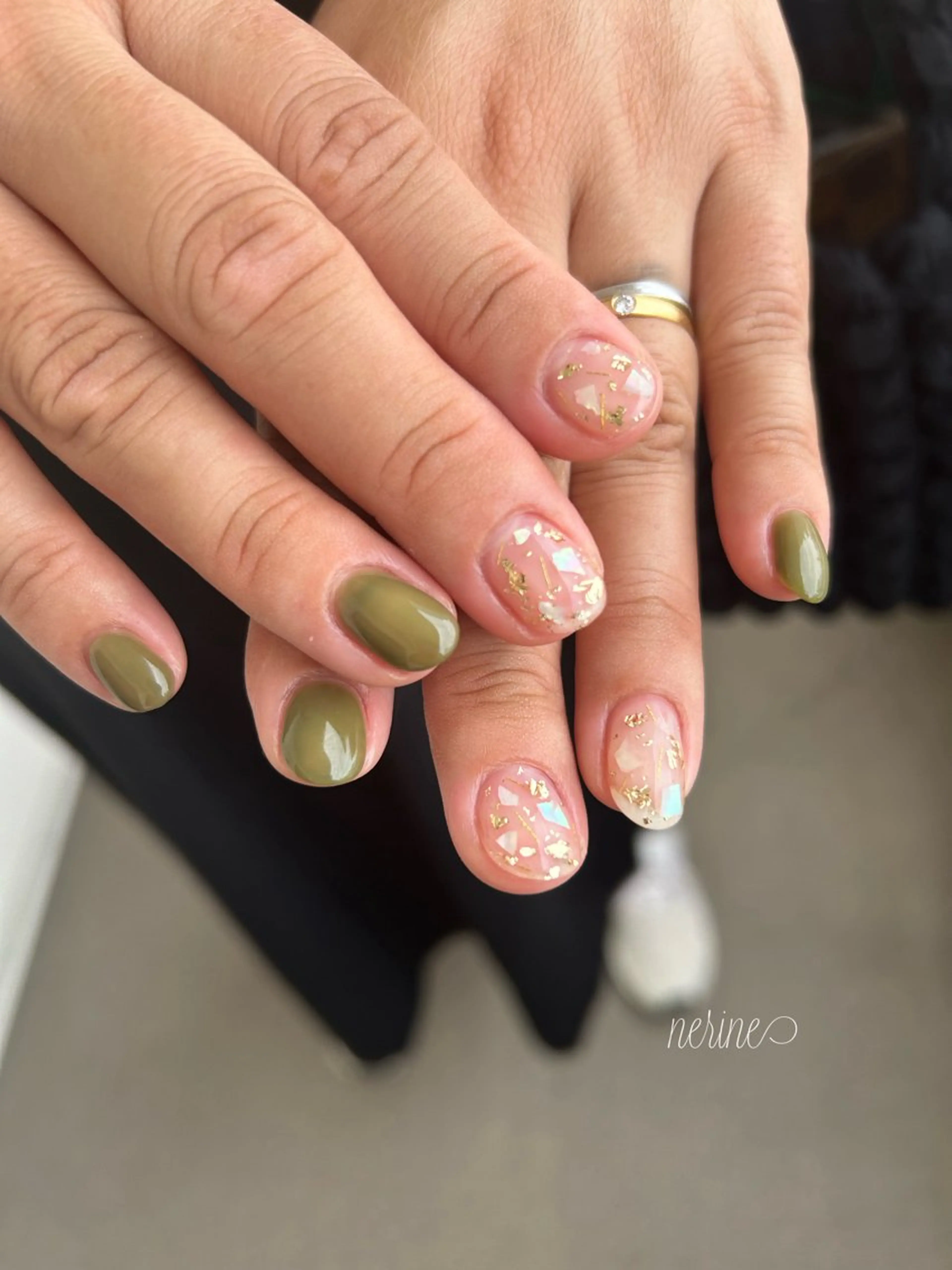 ネイル クリアネイル NAILST Naomiのネイルデザイン