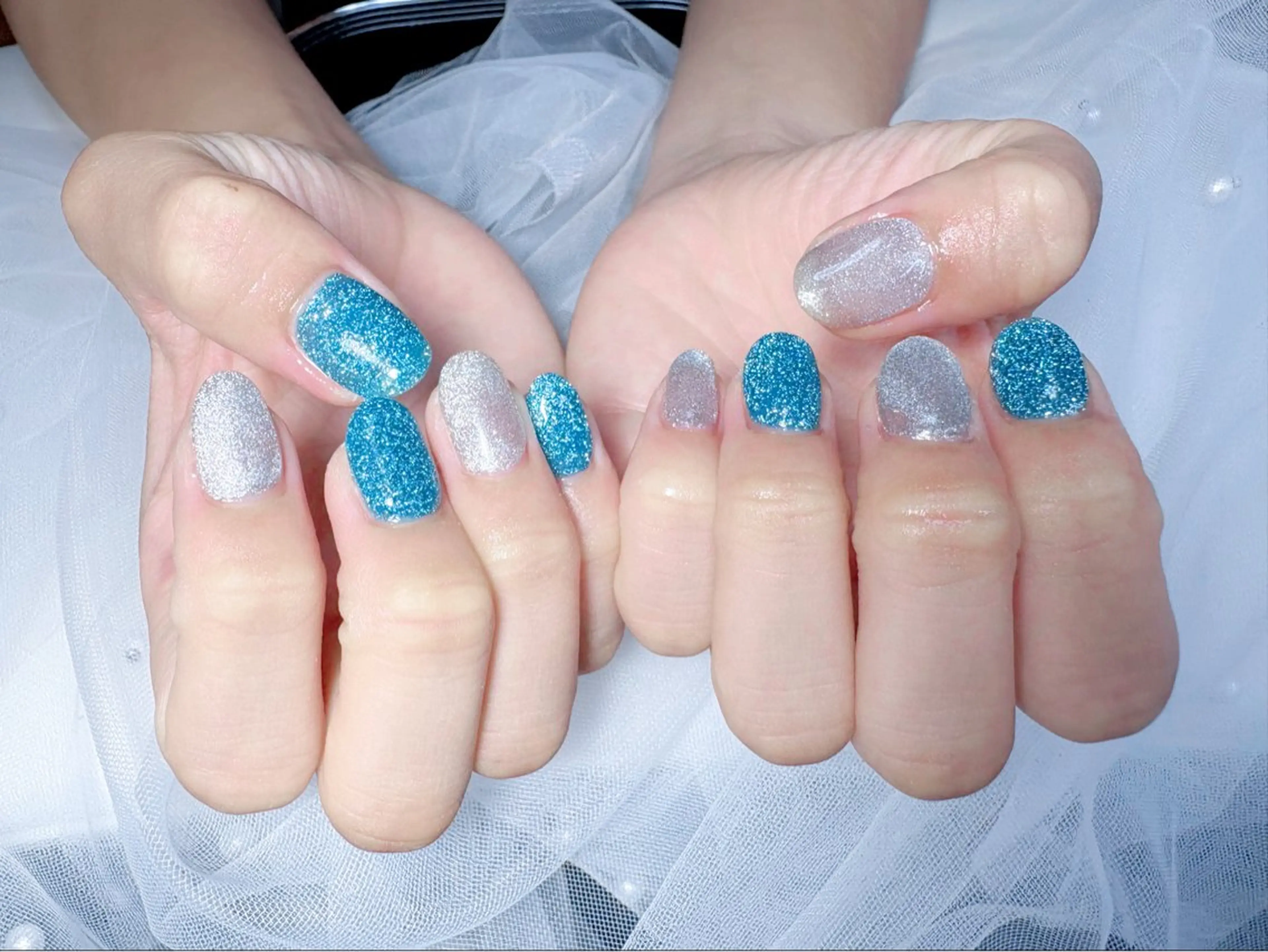 ネイル 💐Lumière 🩵かわちゃん💅のネイルデザイン