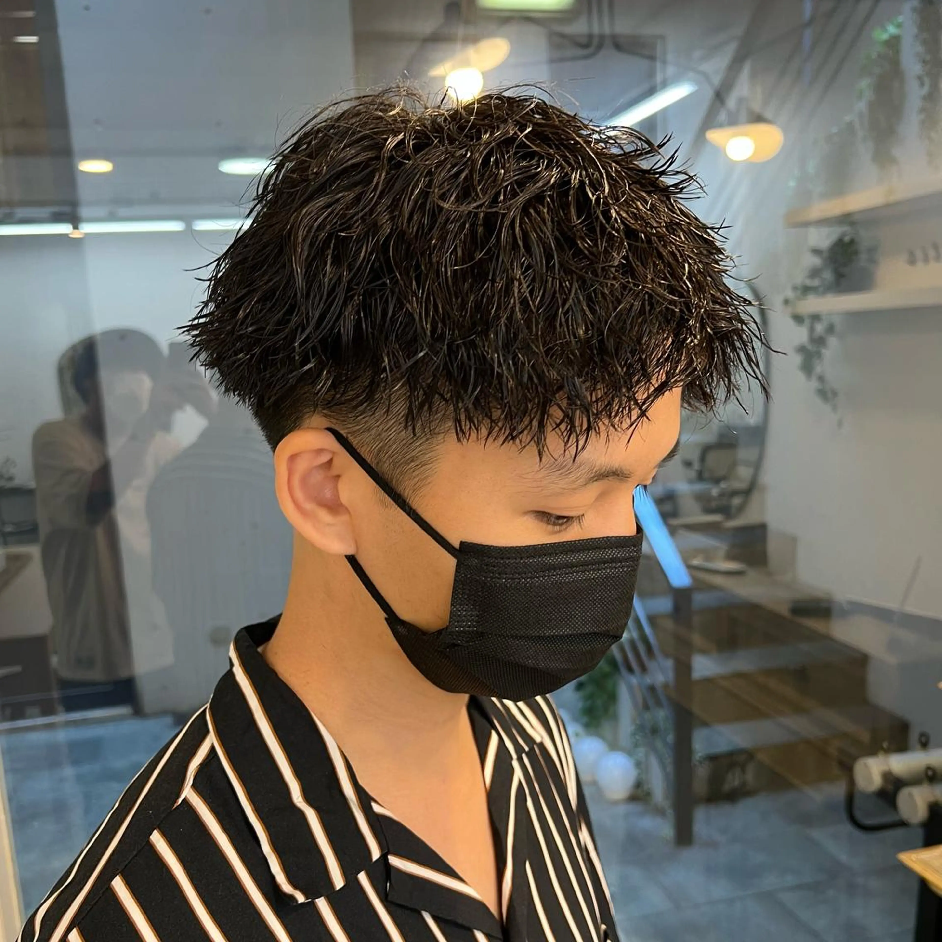 パーマ メンズ カット パーマ 🔥メンズ特化🔥 永瀬椋のヘアスタイル