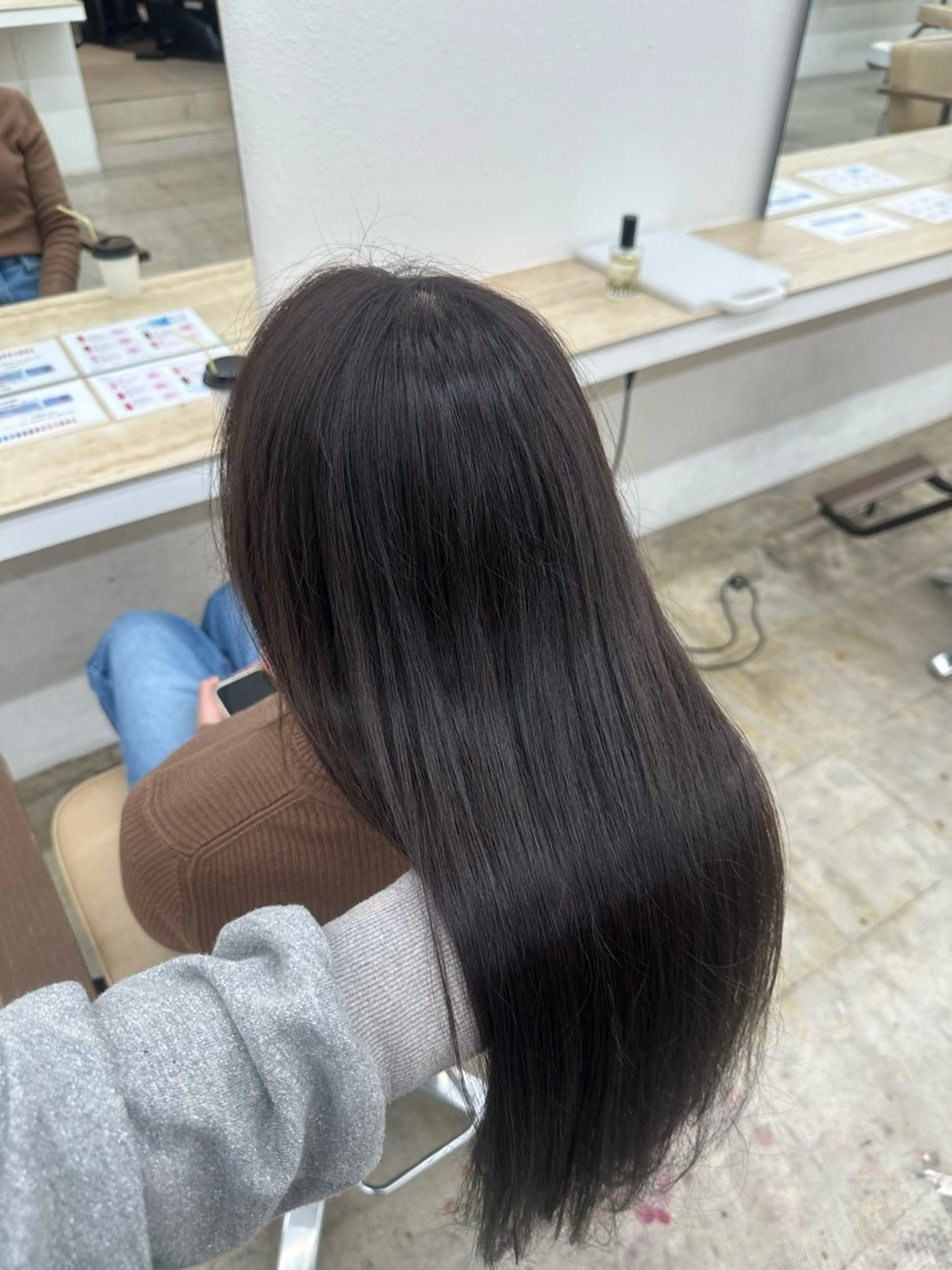 ロング カラー ヘアカラー トリートメント 🩷透明感/韓国 へア🩷HARUKAのヘアスタイル