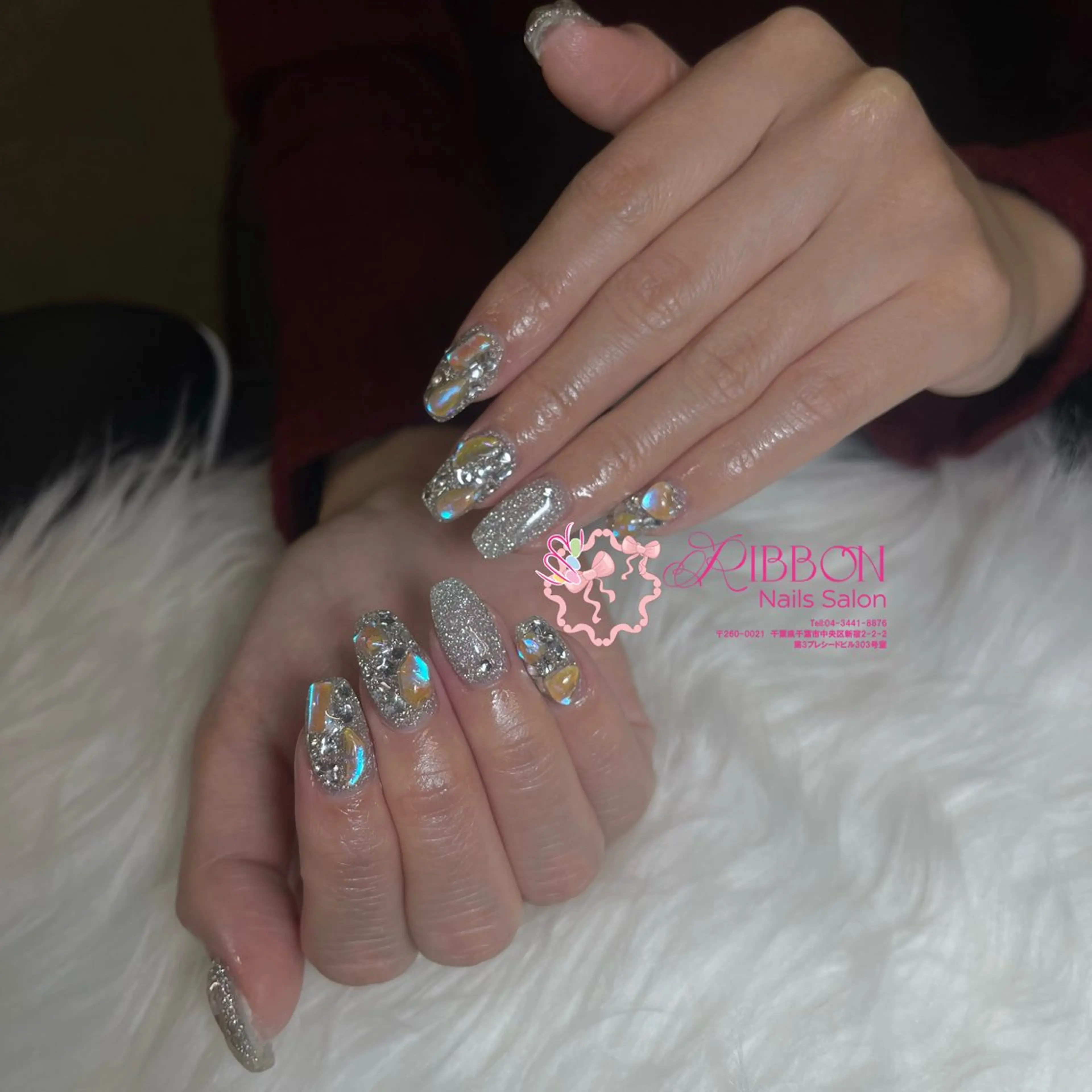 ネイル チークネイル フットネイル フレンチネイル グラデーション 韓国ネイル ハンドネイル Ribbonnail salonのネイルデザイン