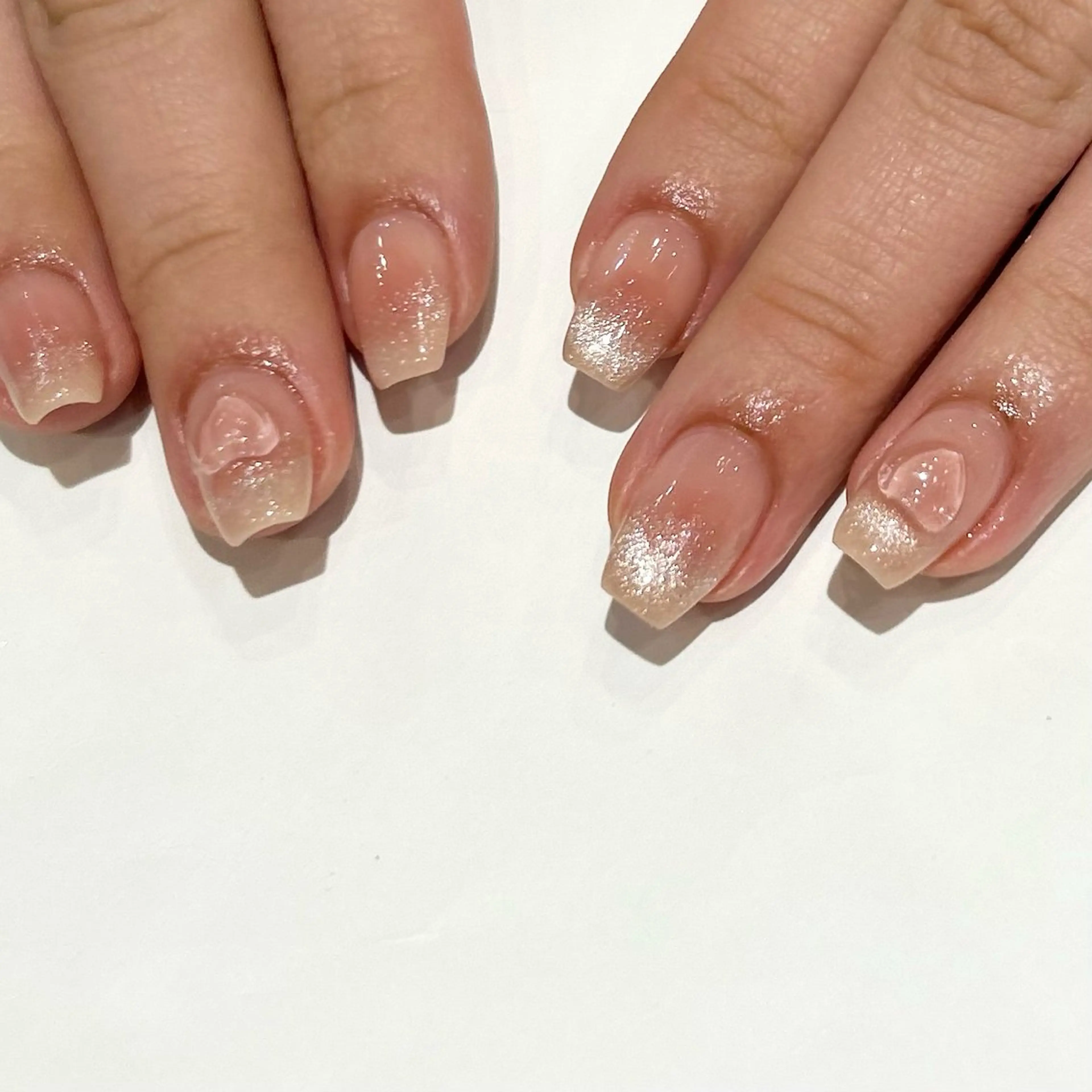 ネイル ハンドネイル nail ♡" Riri韓国ガーリーのネイルデザイン