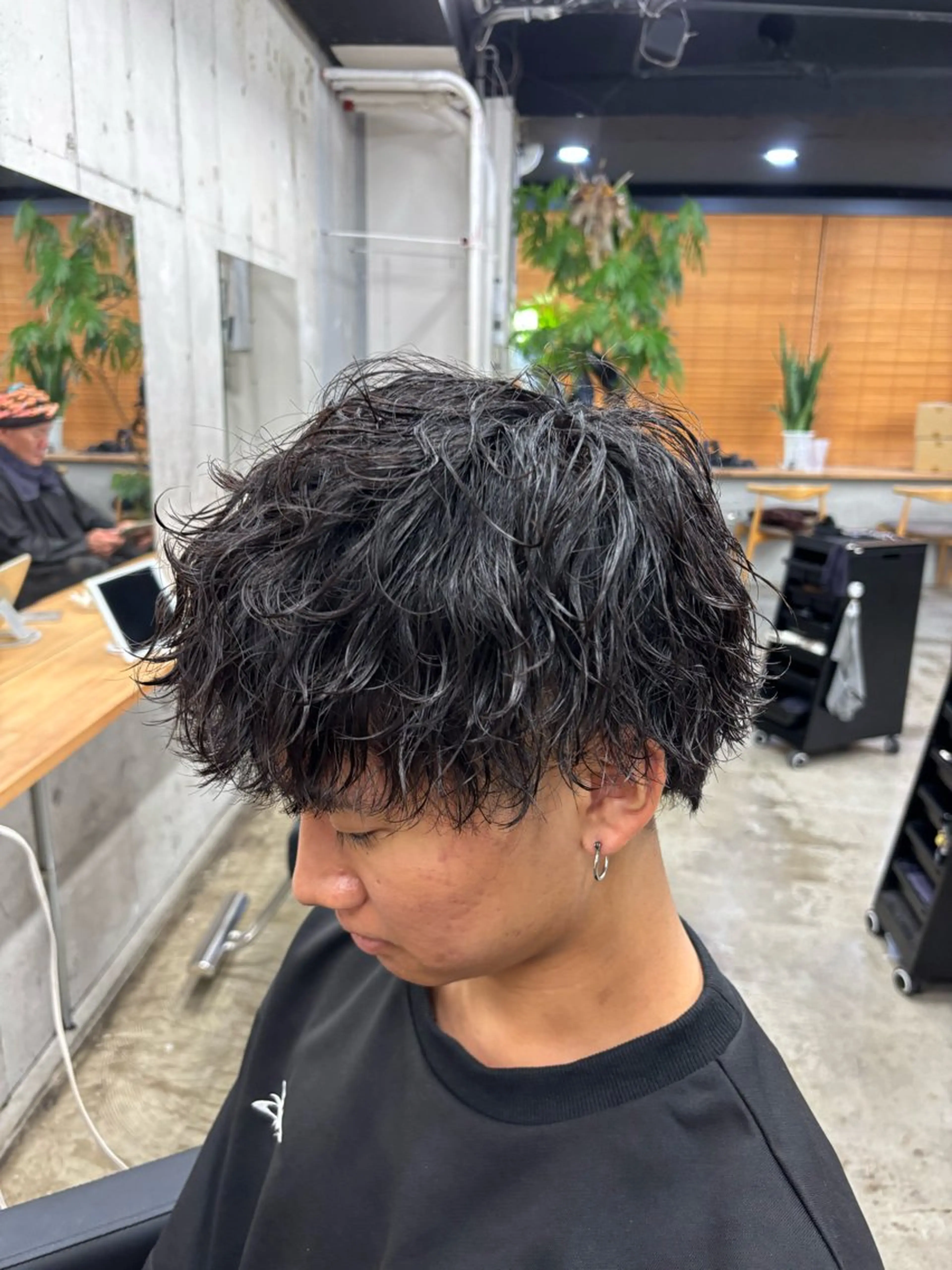 パーマ メンズ カット パーマ mono / Manatoのヘアスタイル