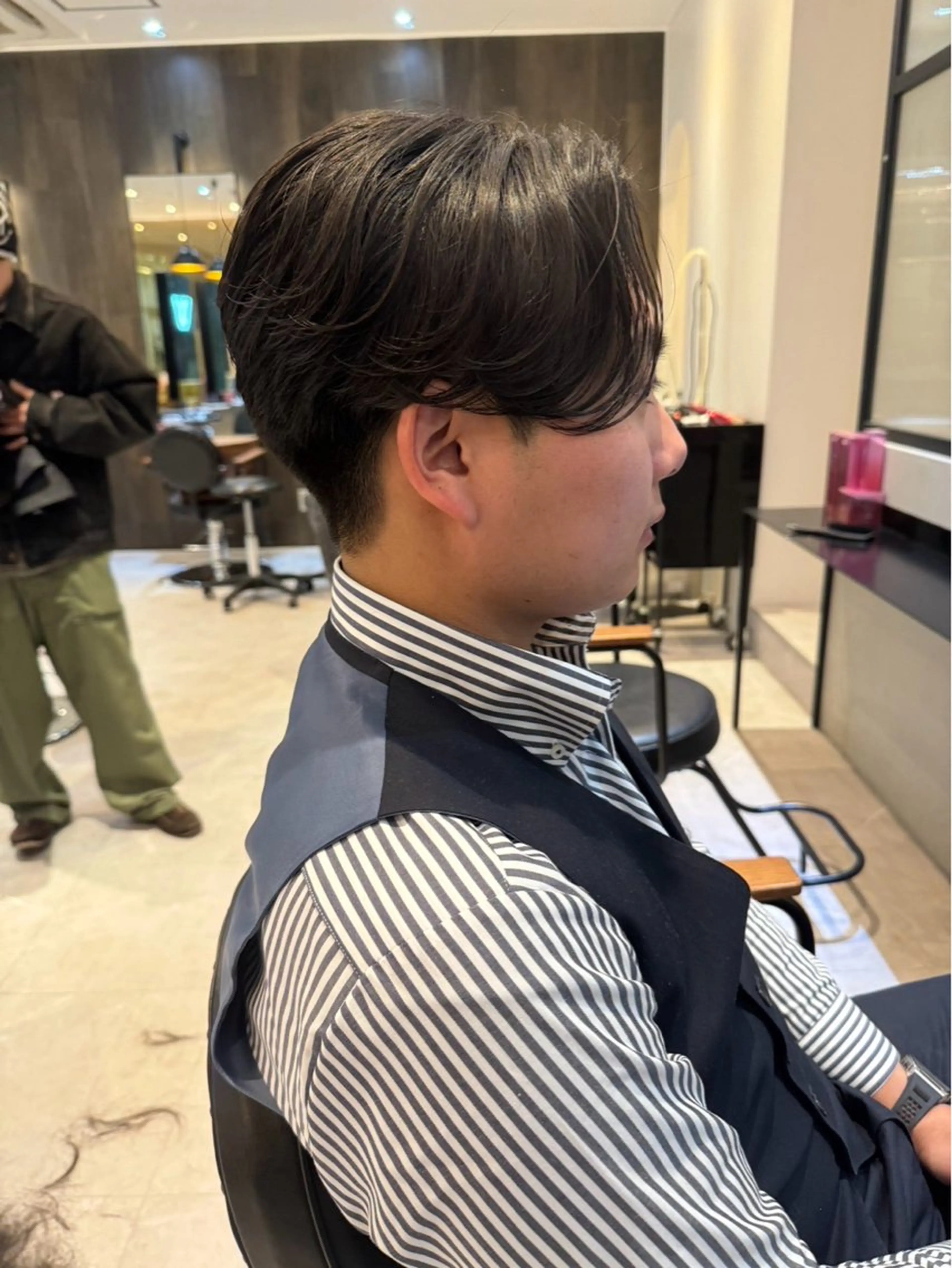 パーマ メンズ カルマパーマ メンズパーマ カット パーマ 縮毛矯正/カット/ 韓国ヘア/蛯原🍤のヘアスタイル