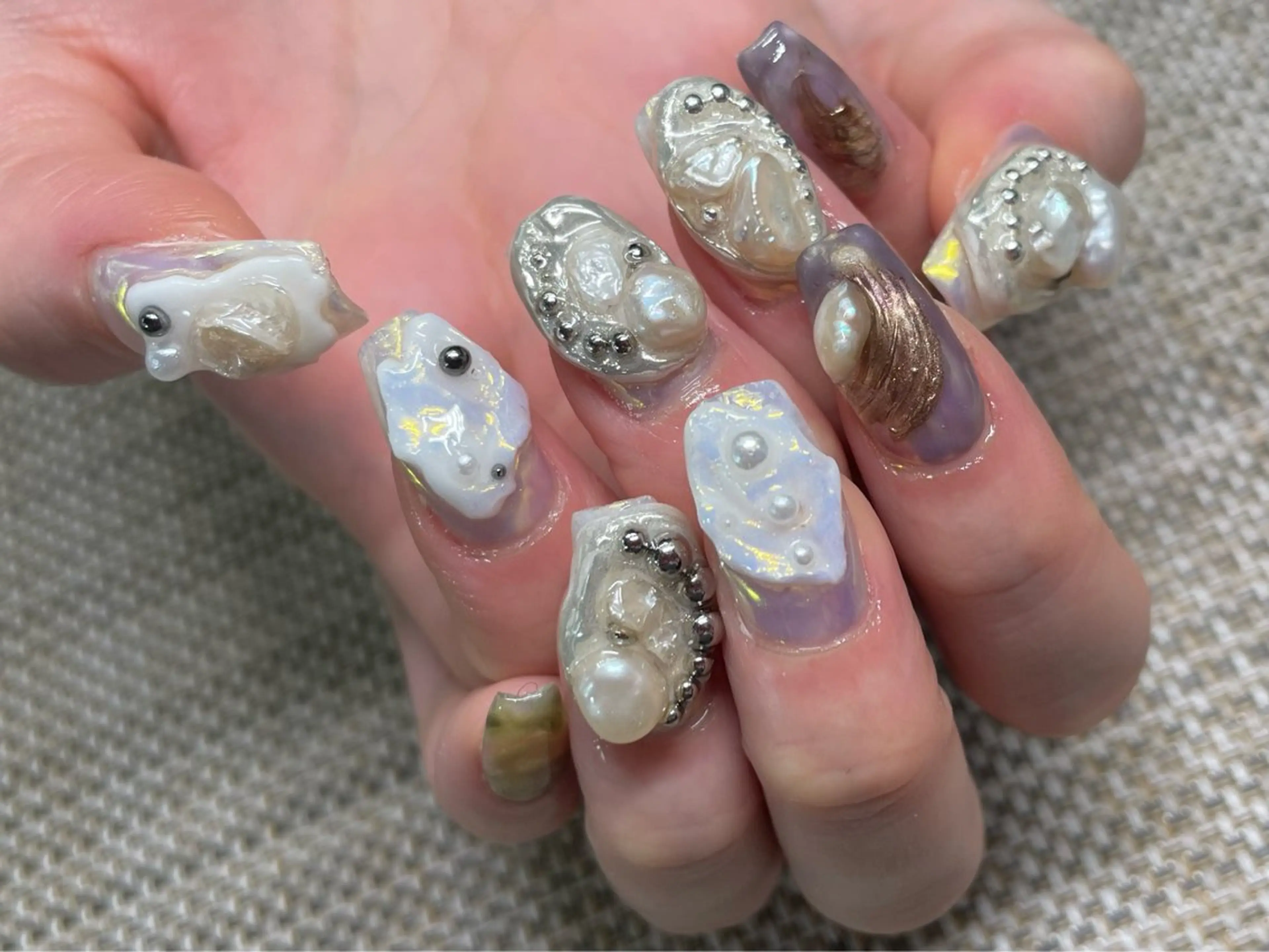 ネイル ニュアンスネイル ハンドネイル Lana_ nailのネイルデザイン
