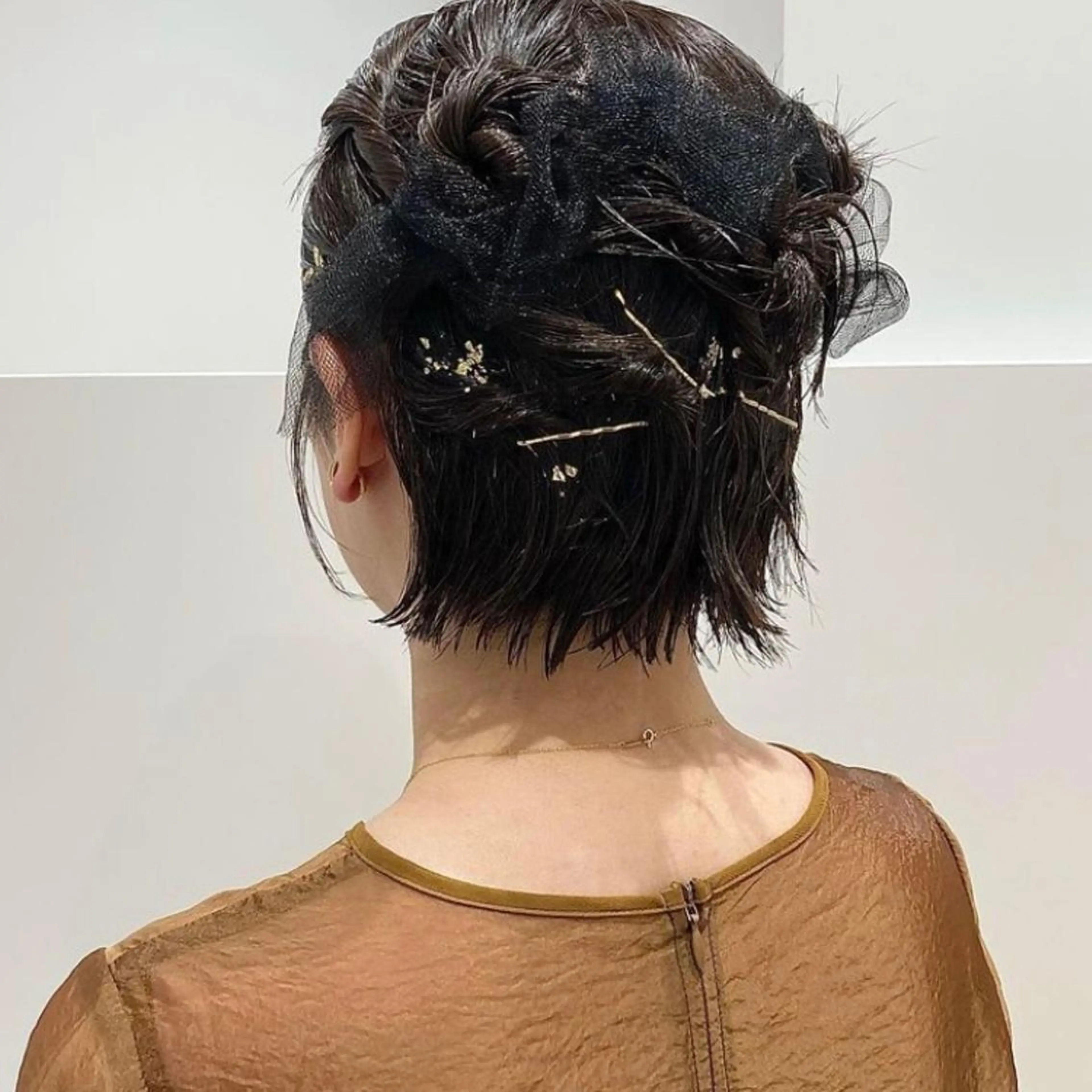 ショート ヘアアレンジ ヘアセット MISUZU KAWATOKOのその他イメージ