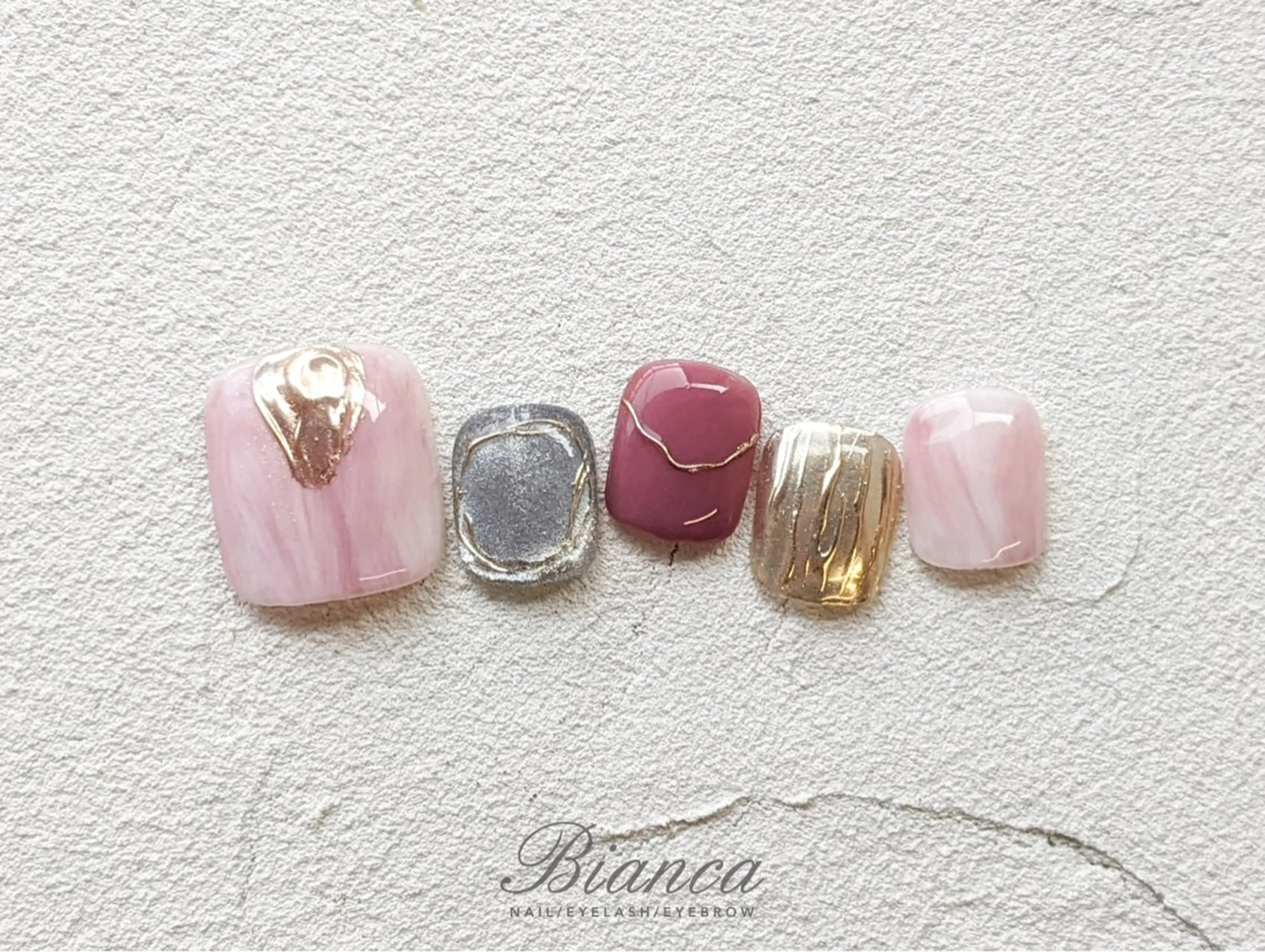ネイル フットネイル Bianca栄店 みさと店長のネイルデザイン