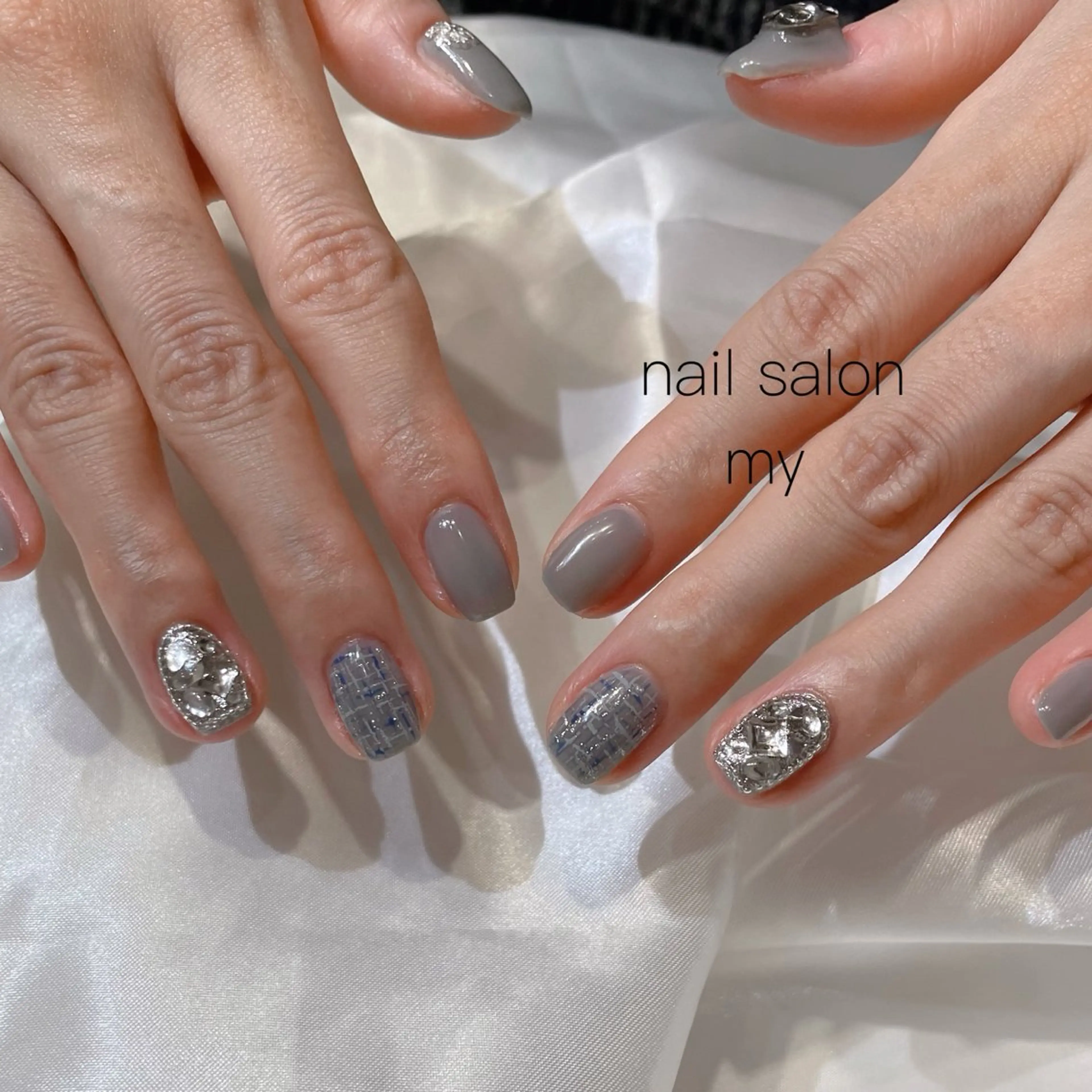 ネイル アートネイル ジェルネイル 韓国ネイル ニュアンスネイル パラジェル ハンドネイル Nail salon MY所属・NailSalon MYのネイルデザイン