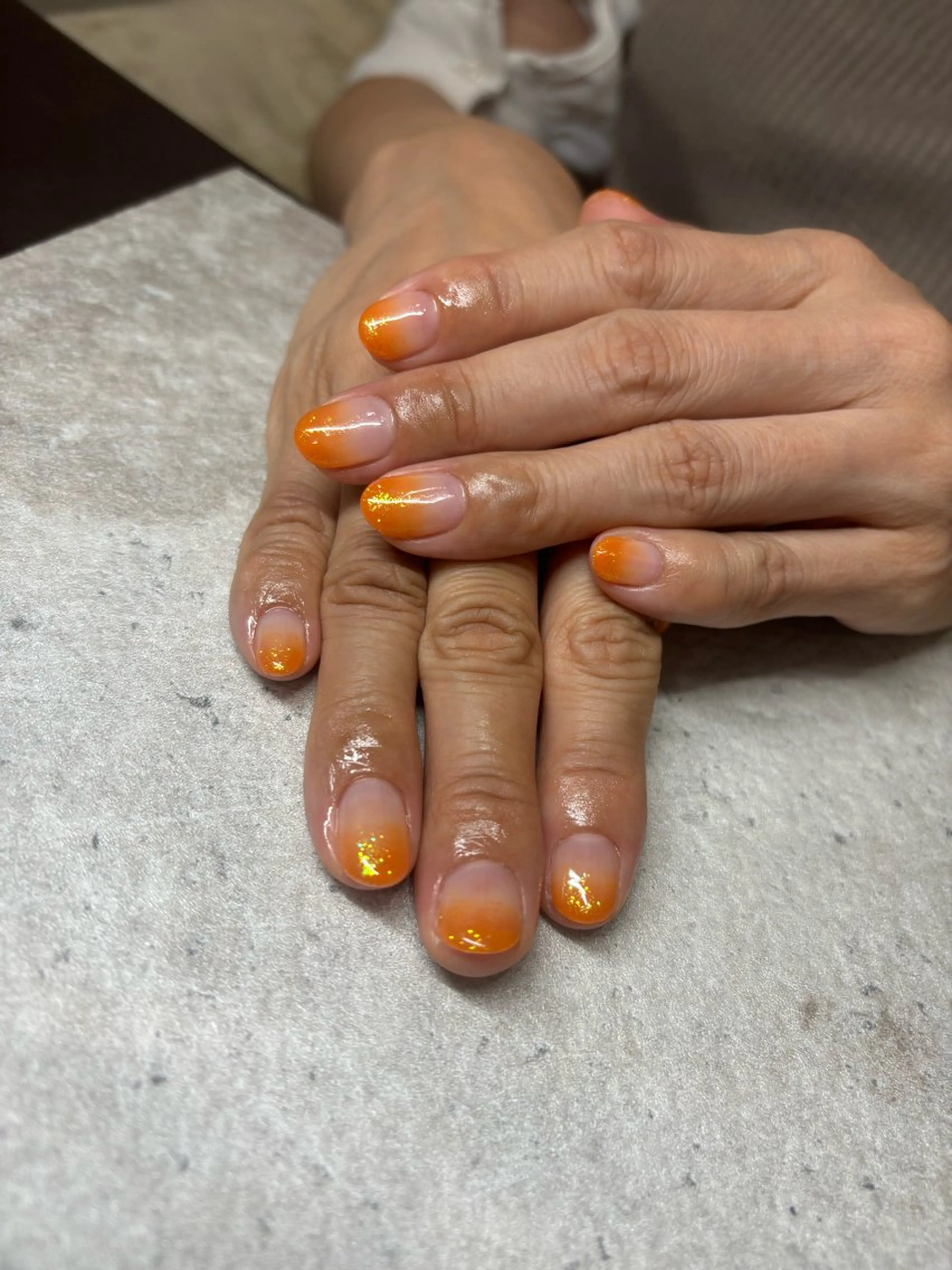 ネイル ラメ(グリッター) ラメグラデーション ハンドネイル LICO HAIR＆RELAXATION所属・Lico Ryoのネイルデザイン