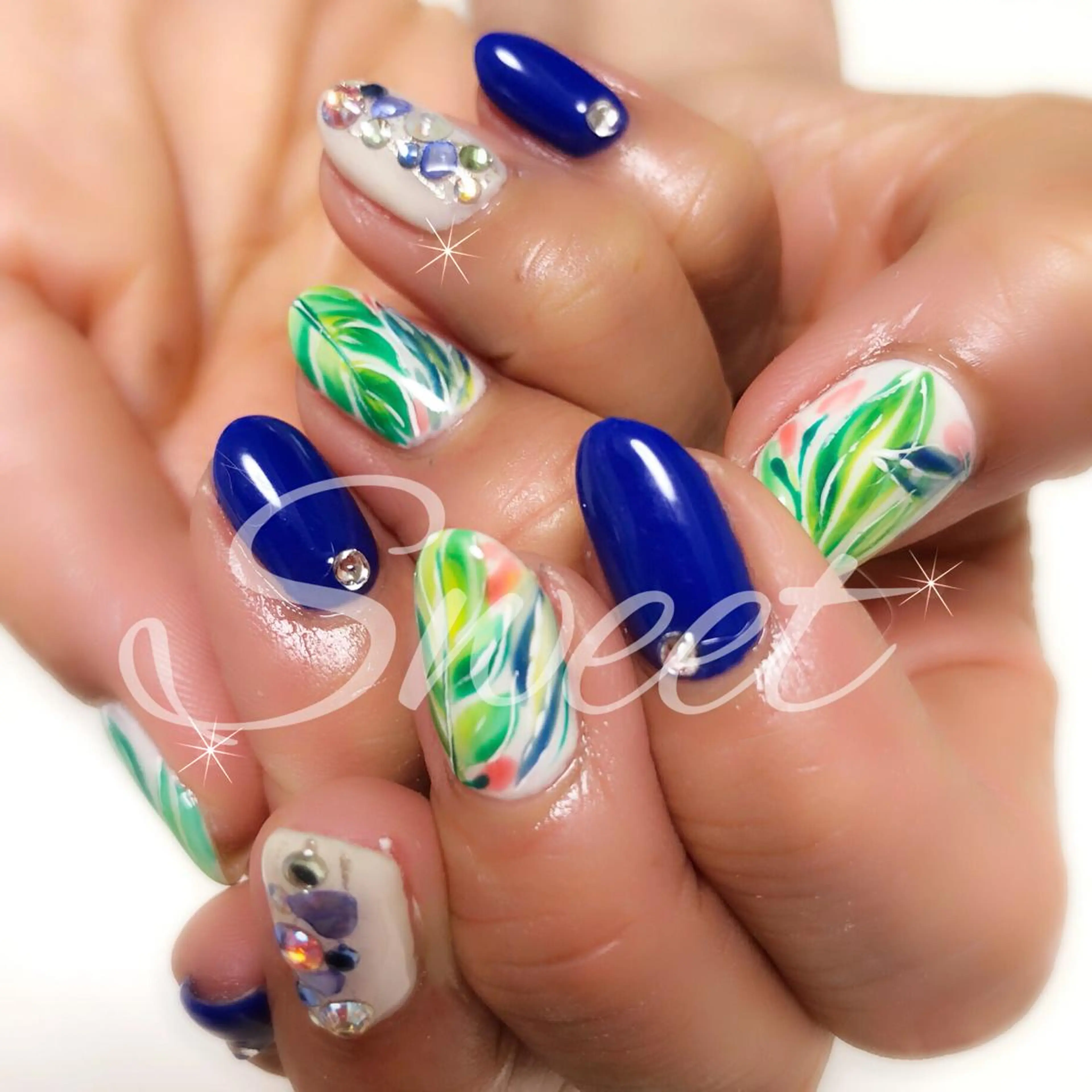 ネイル sweet 仲野陽子のネイルデザイン