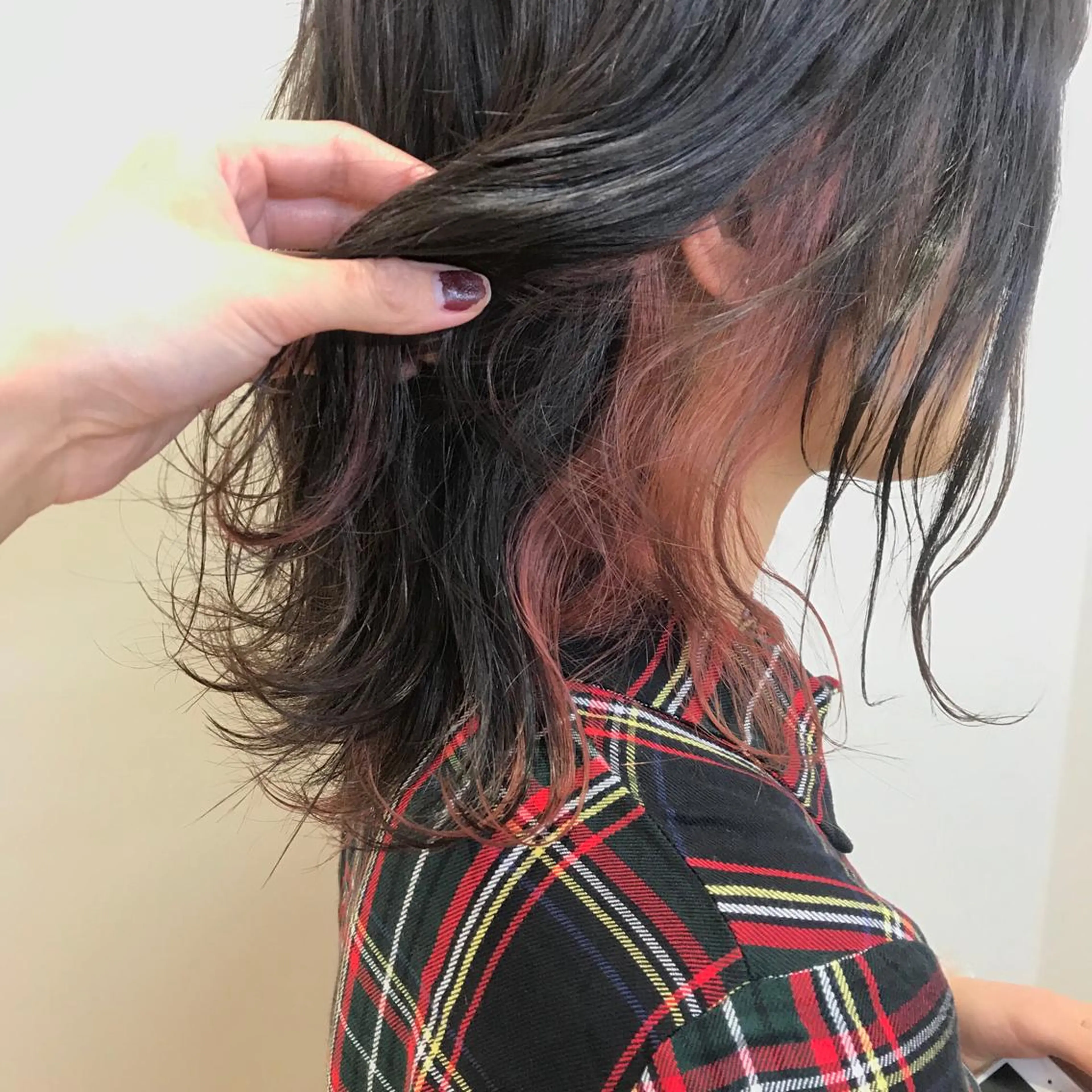 ミディアム カラー riho/ブリーチ/ デザインカラー/辻堂のヘアスタイル