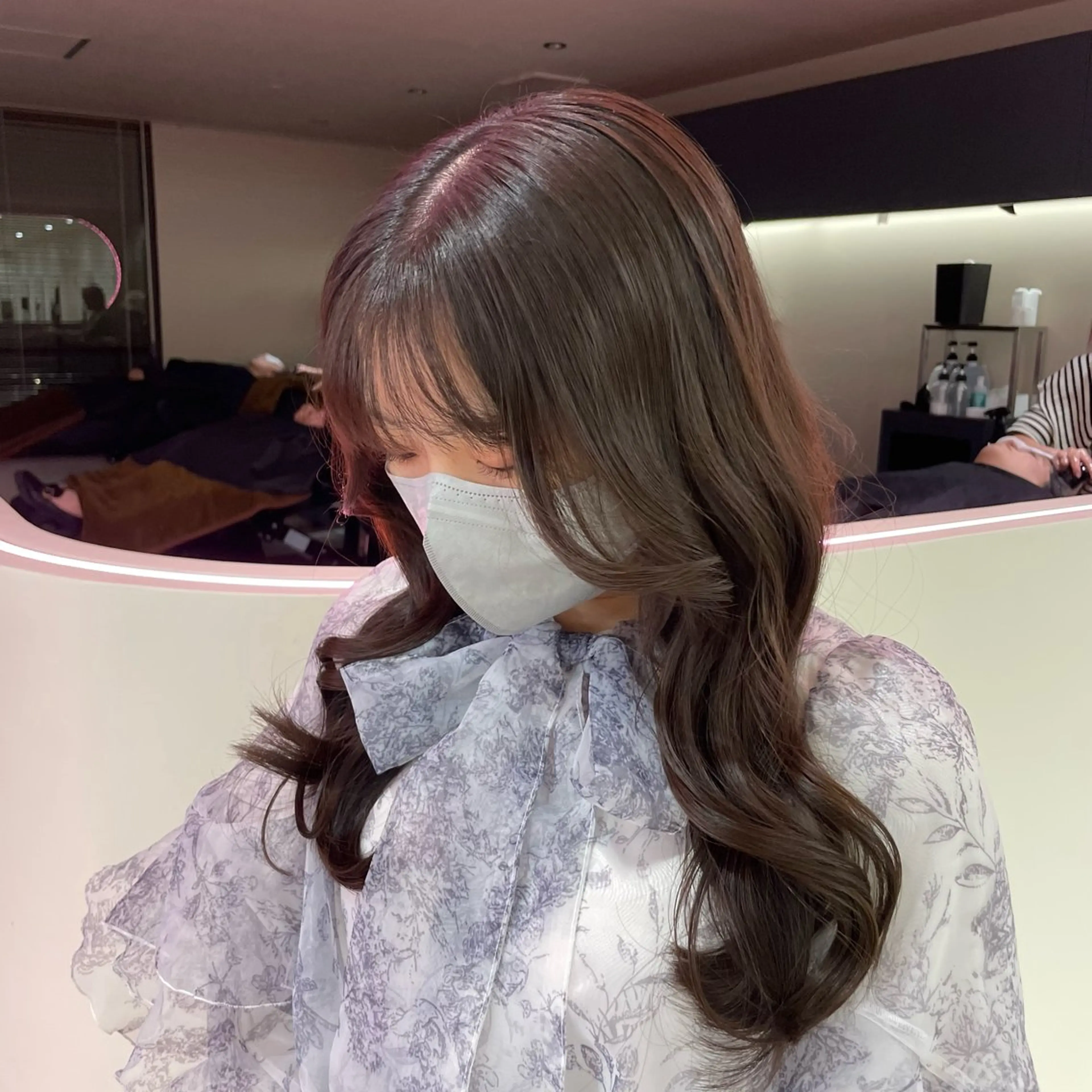 ロング カラー miu ⊹.˚のマツエク・マツパデザイン