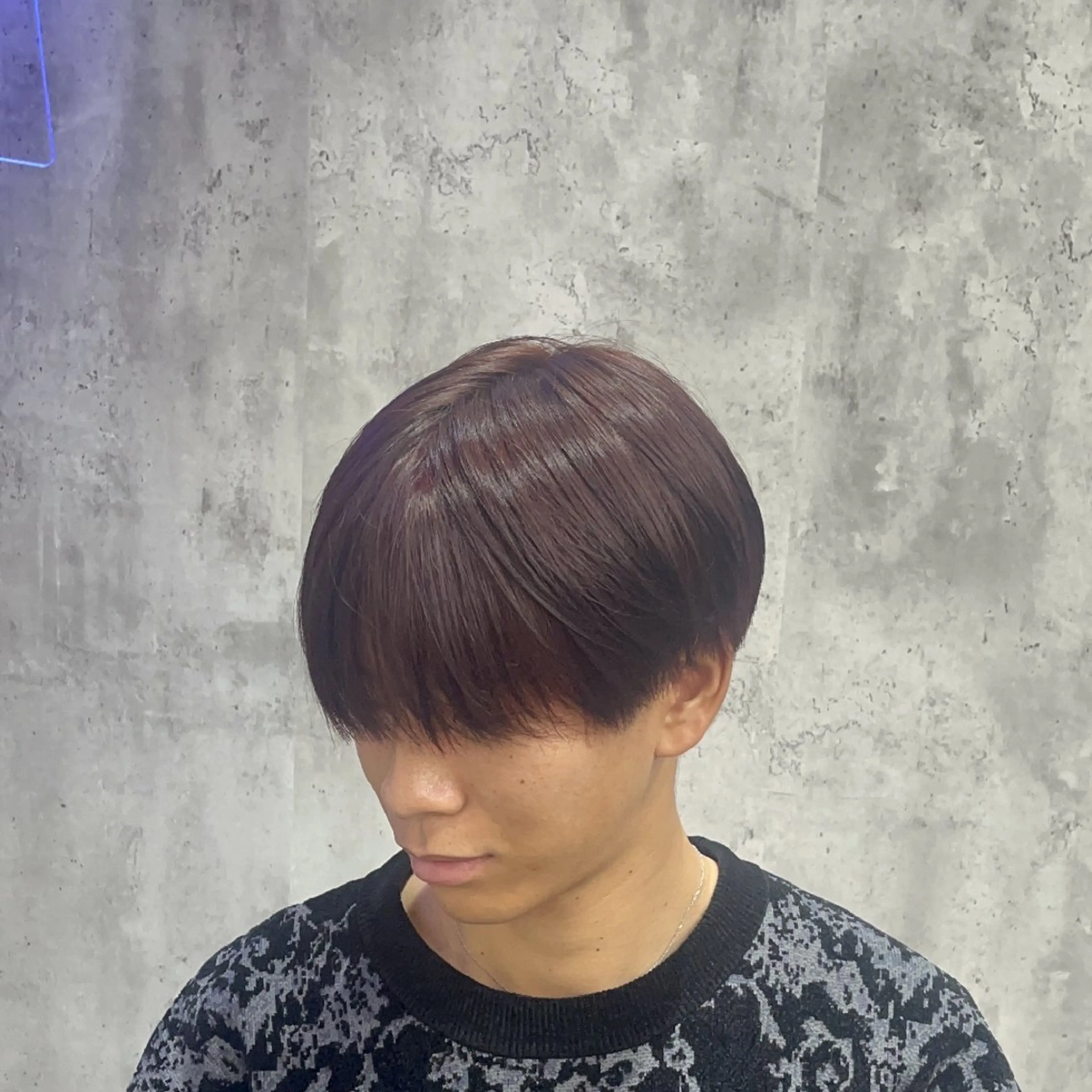 カラー 🫟フェザーパーマ 職人🛠️🫟✂藤原のヘアスタイル