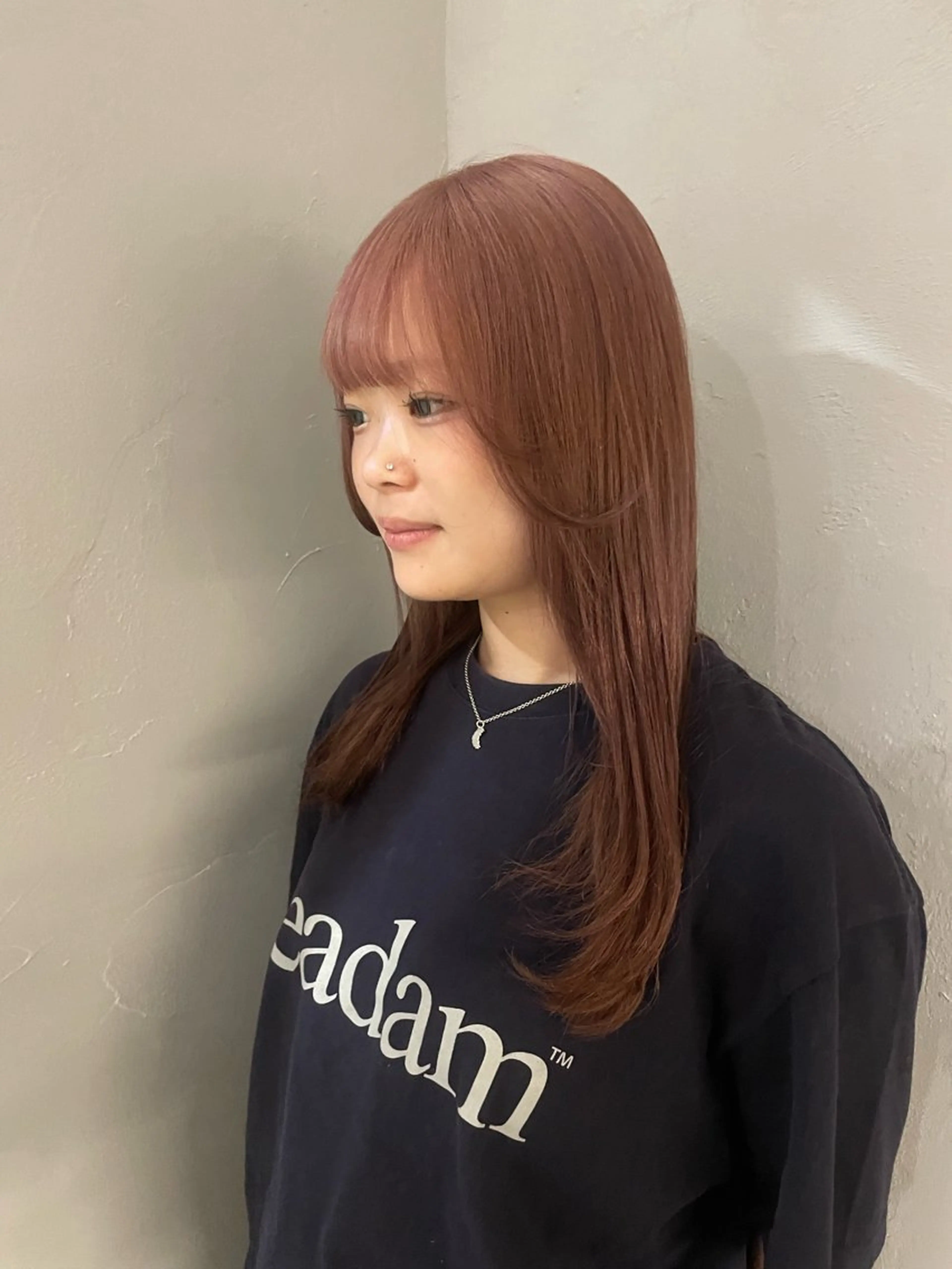 セミロング カラー ヘアカラー lomalia suwaのヘアスタイル