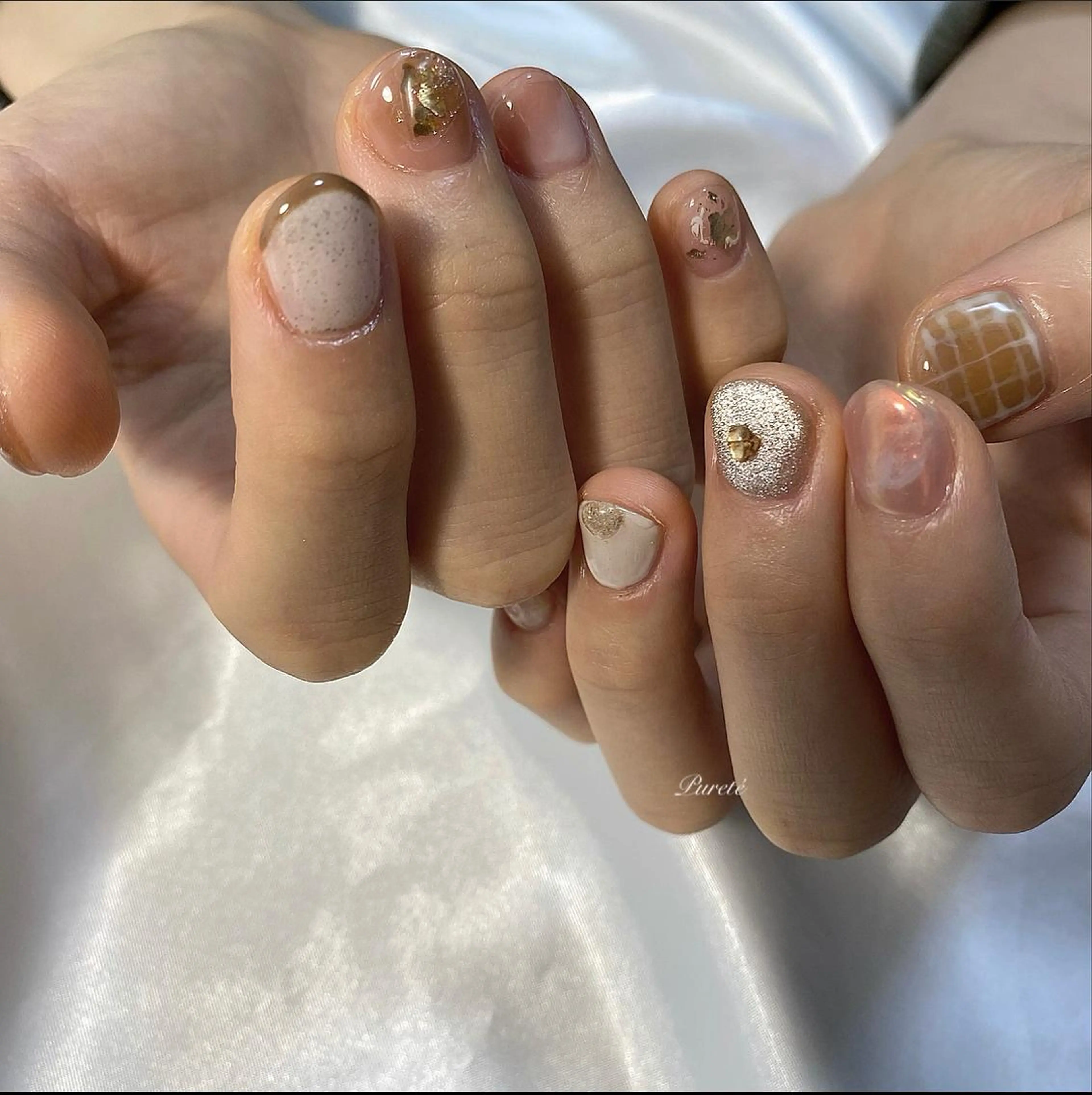 ネイル ハンドネイル nailsalon Puretéのネイルデザイン