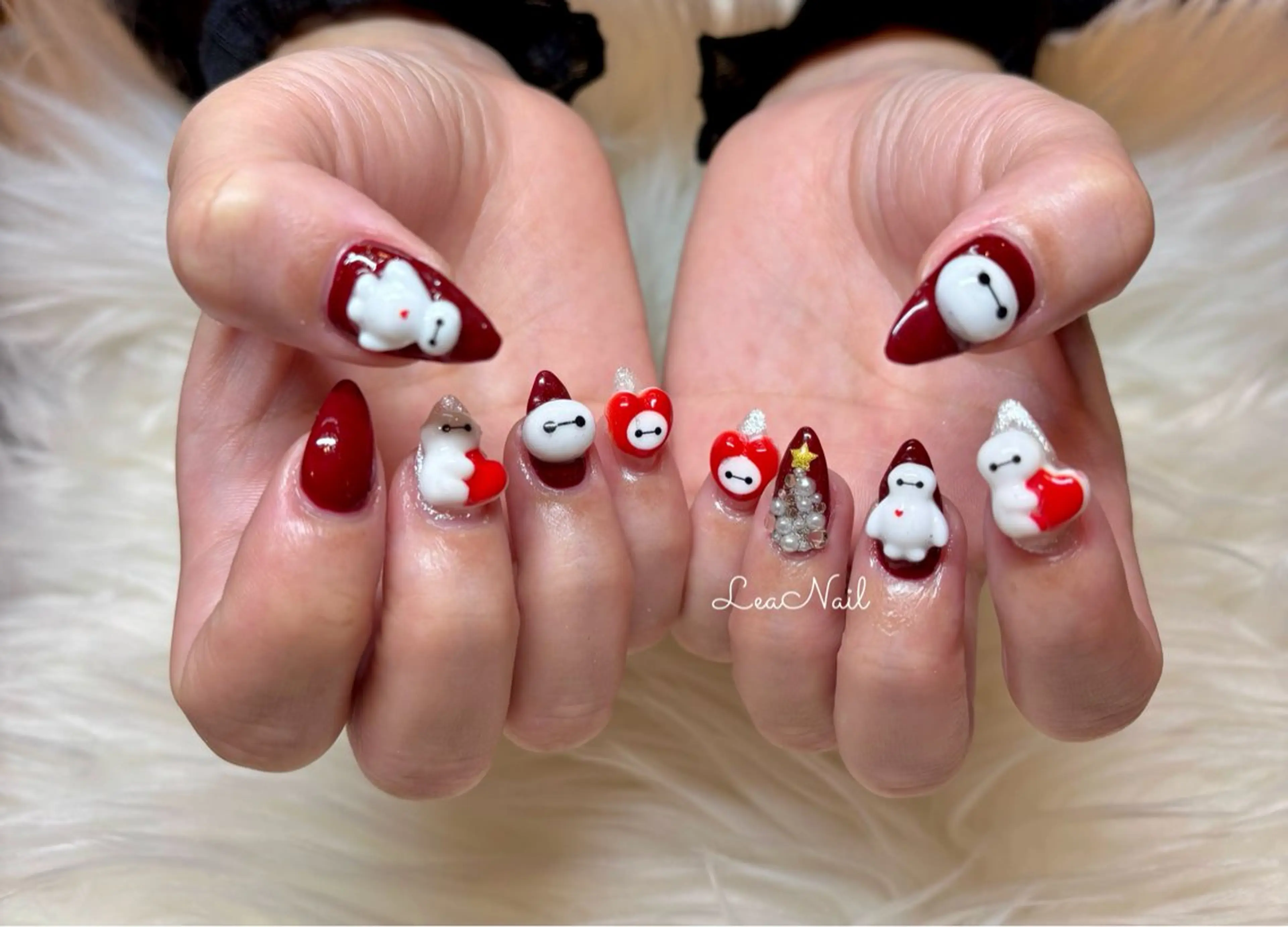 ネイル 冬ネイル クリスマス Lea Nailのネイルデザイン