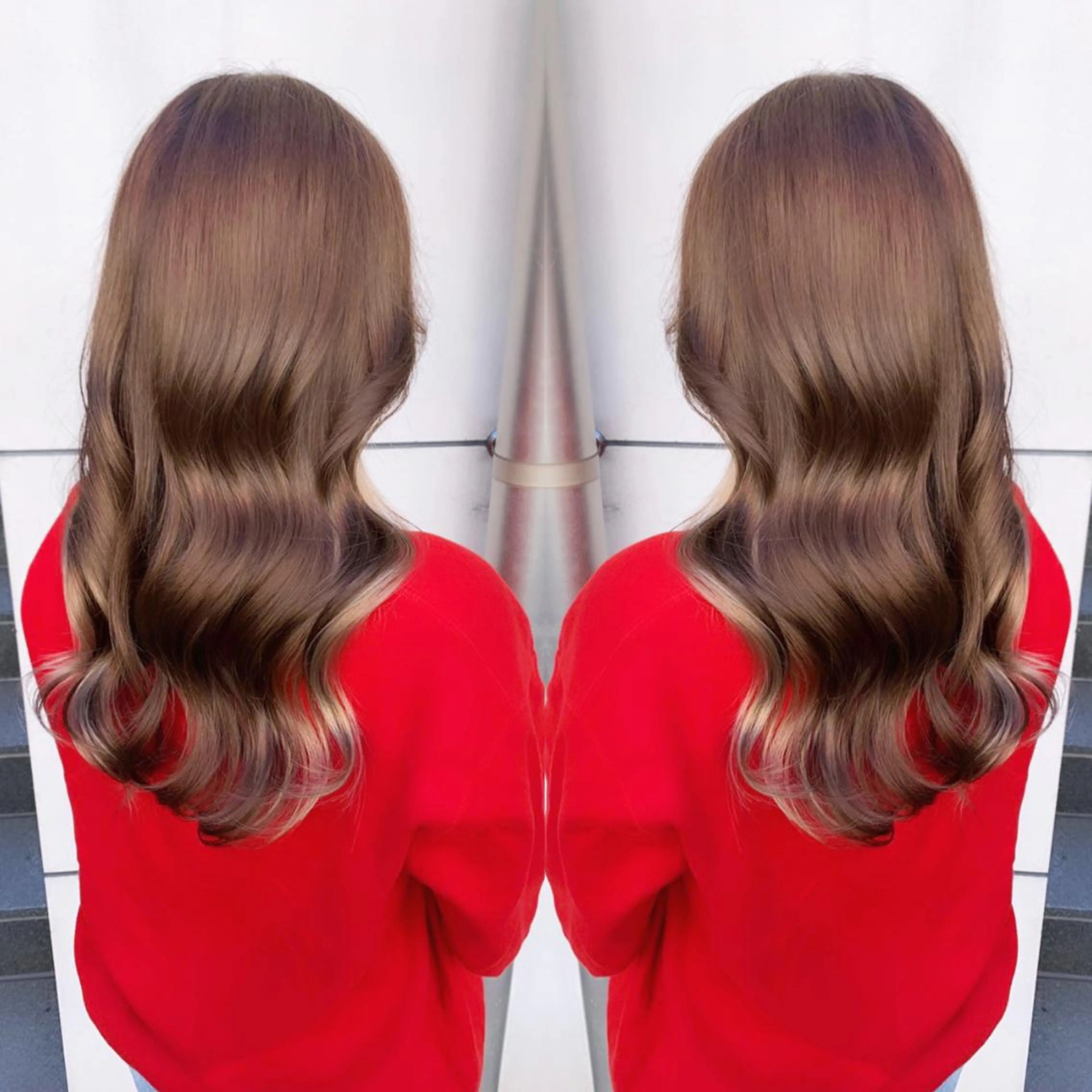 ロング カラー カット ヘアカラー トリートメント I’ve所属・💘大人可愛く💘 Natsuki❥❥❥のヘアスタイル
