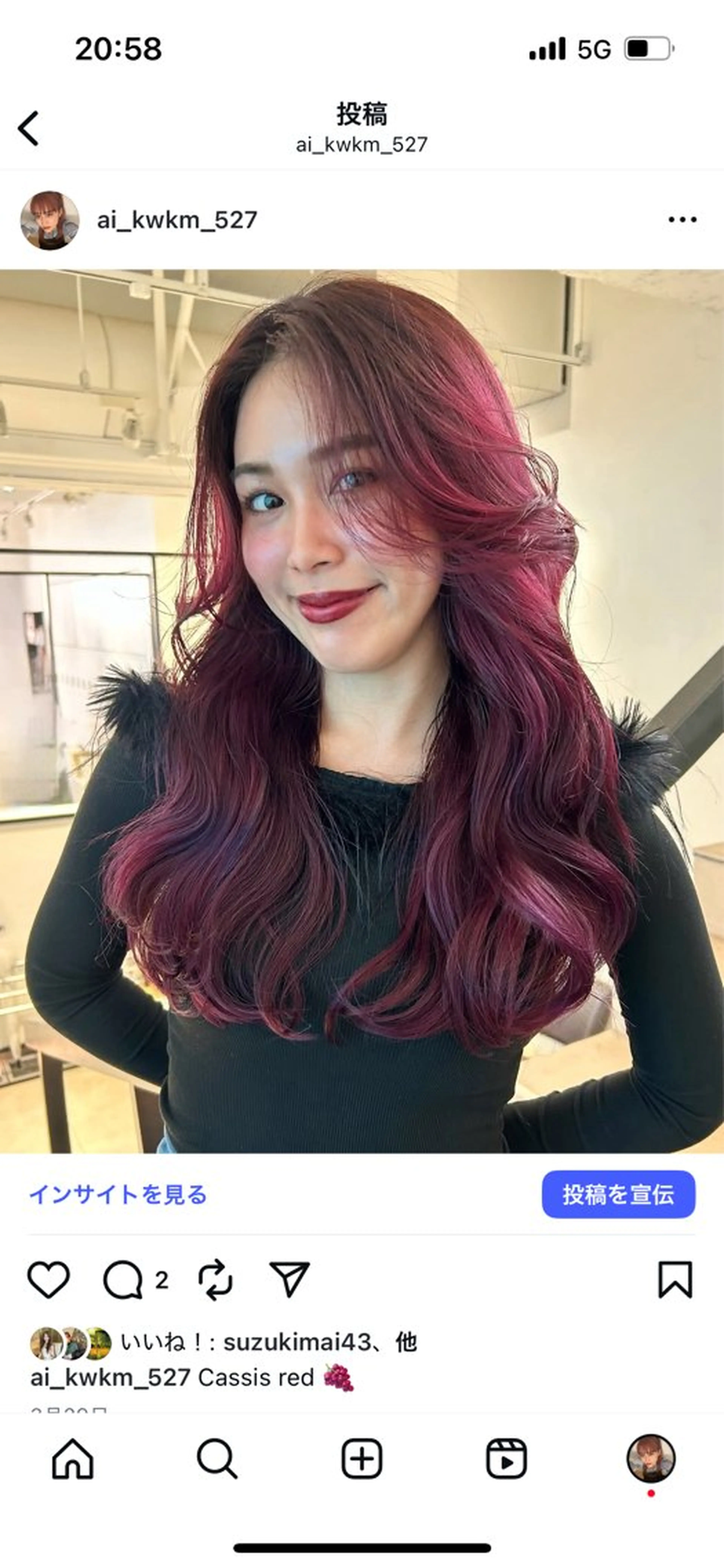 ミディアム カラー ヘアカラー 🌟暖色系ハイトーン 🌟AIのヘアスタイル