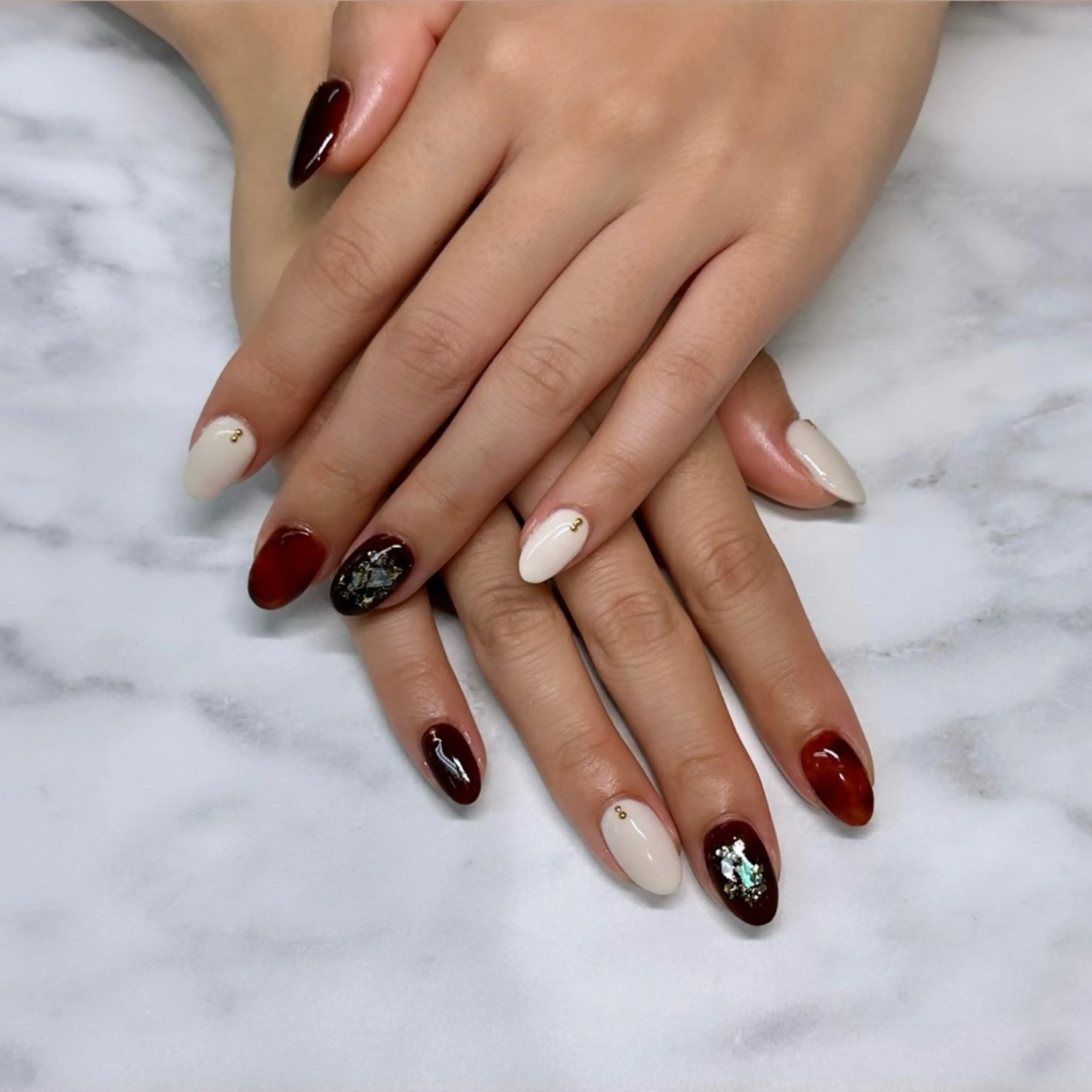 ネイル ハンドネイル Bianca浦和西口 竹ノ内  愛彩のネイルデザイン