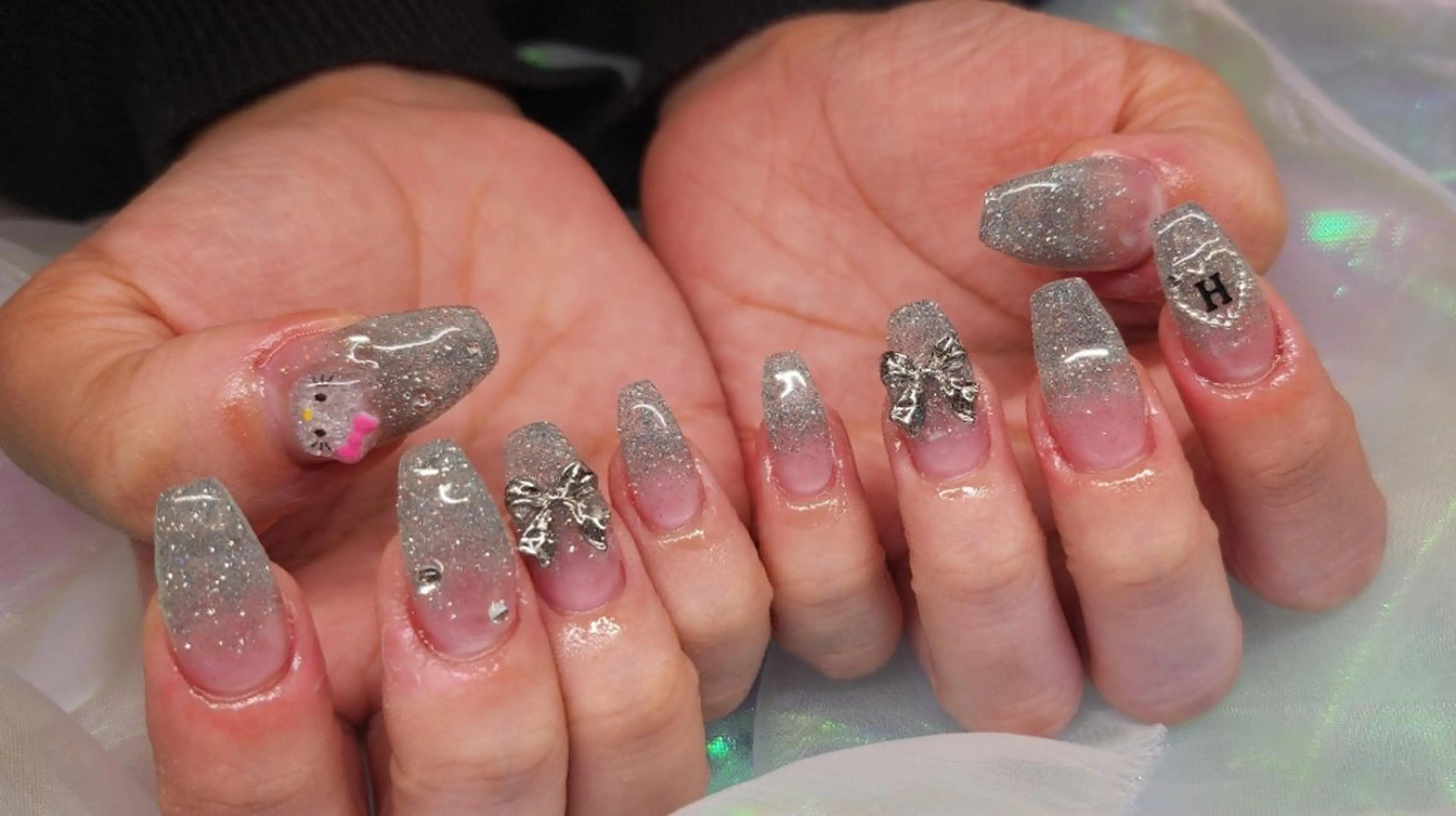 ネイル ハンドネイル 💜bora .のネイルデザイン