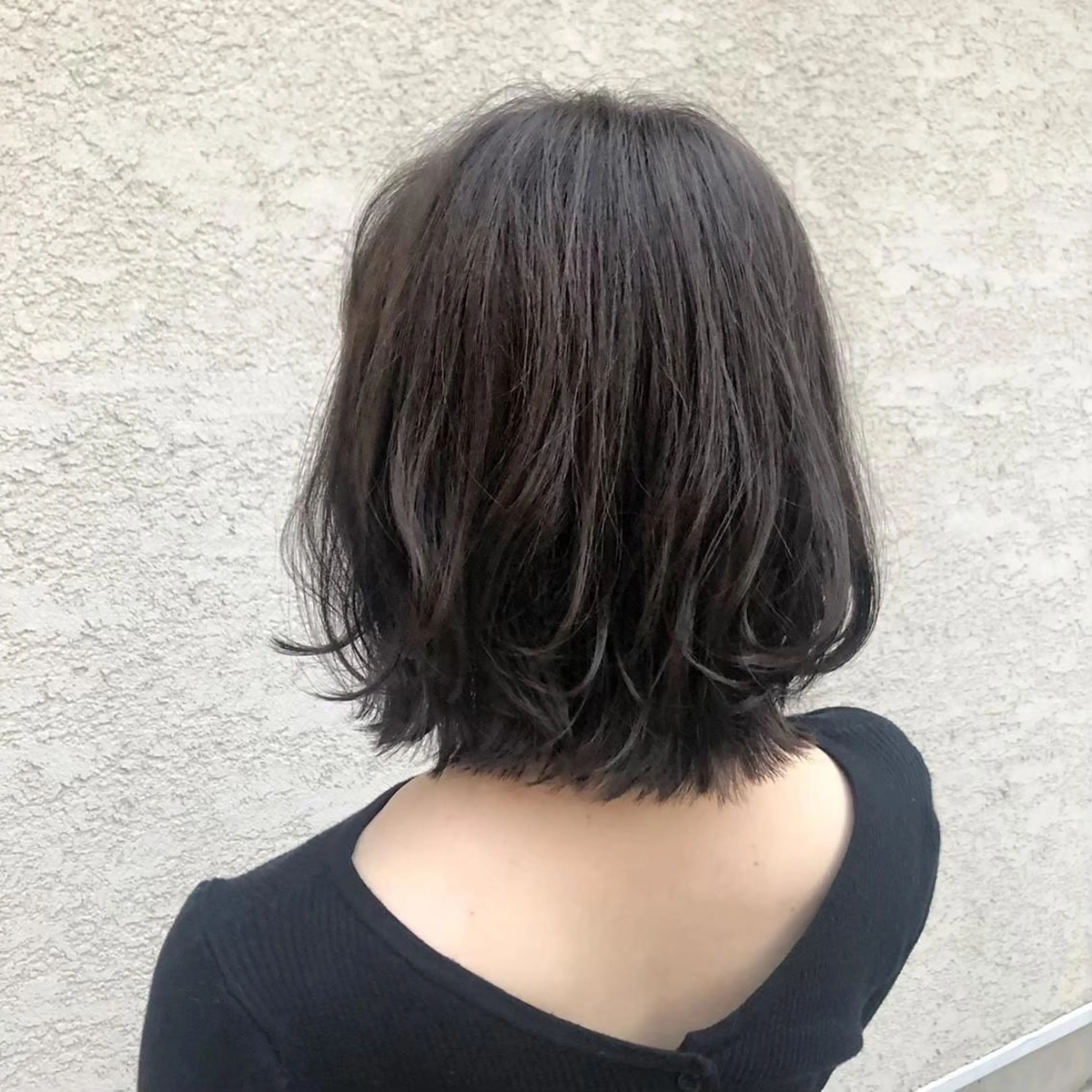 ミディアム 中津/柔らかカラー/ ナガオ イズミのヘアスタイル