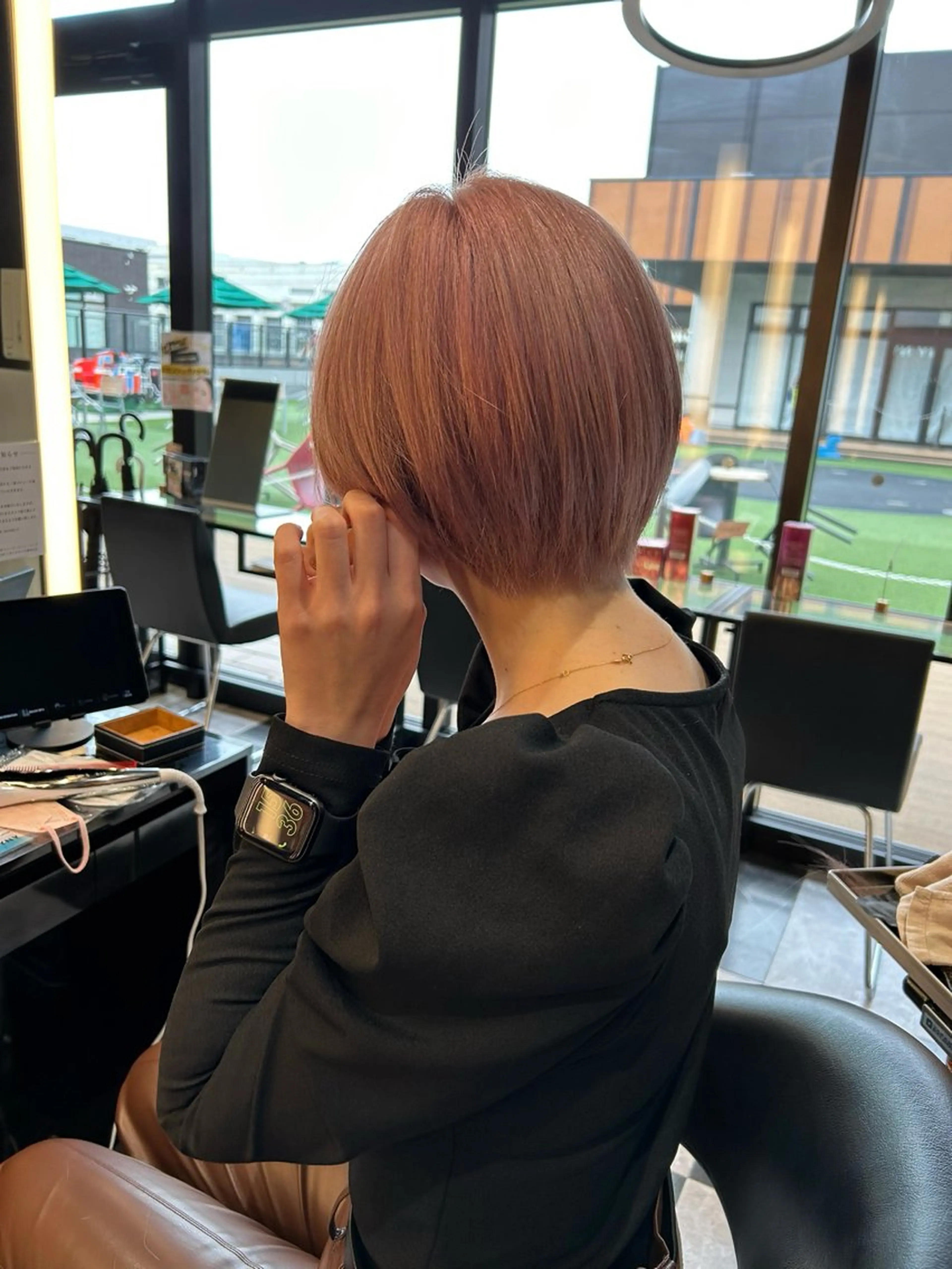 急募🥺🆘🌷カット＋オンカラー🌷【残り1人限定】レディースカット（ショート）専用メニューの写真