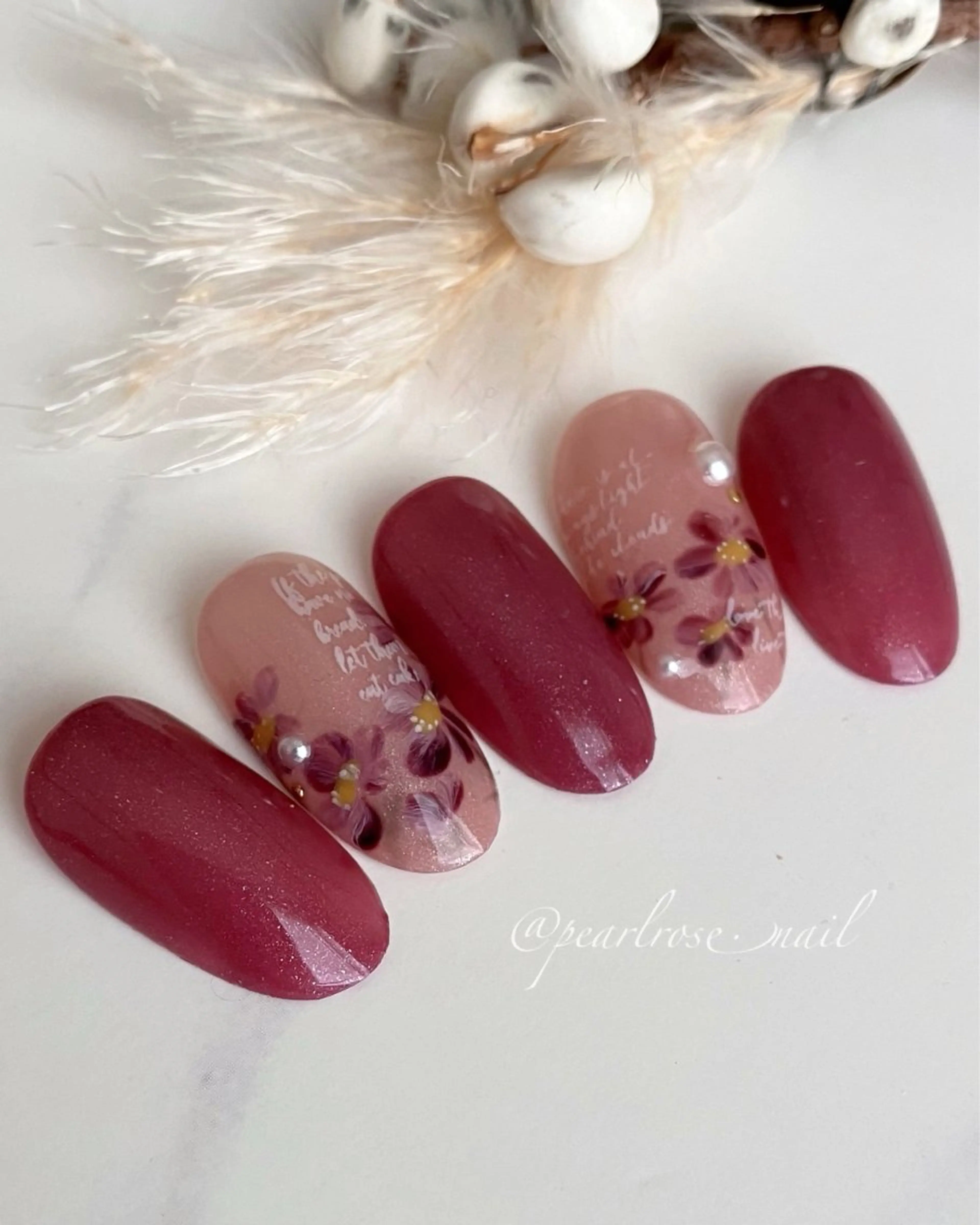ネイル 桜ネイル ハンドネイル Pearl Rose所属・PEARL ROSE パールローズのその他イメージ