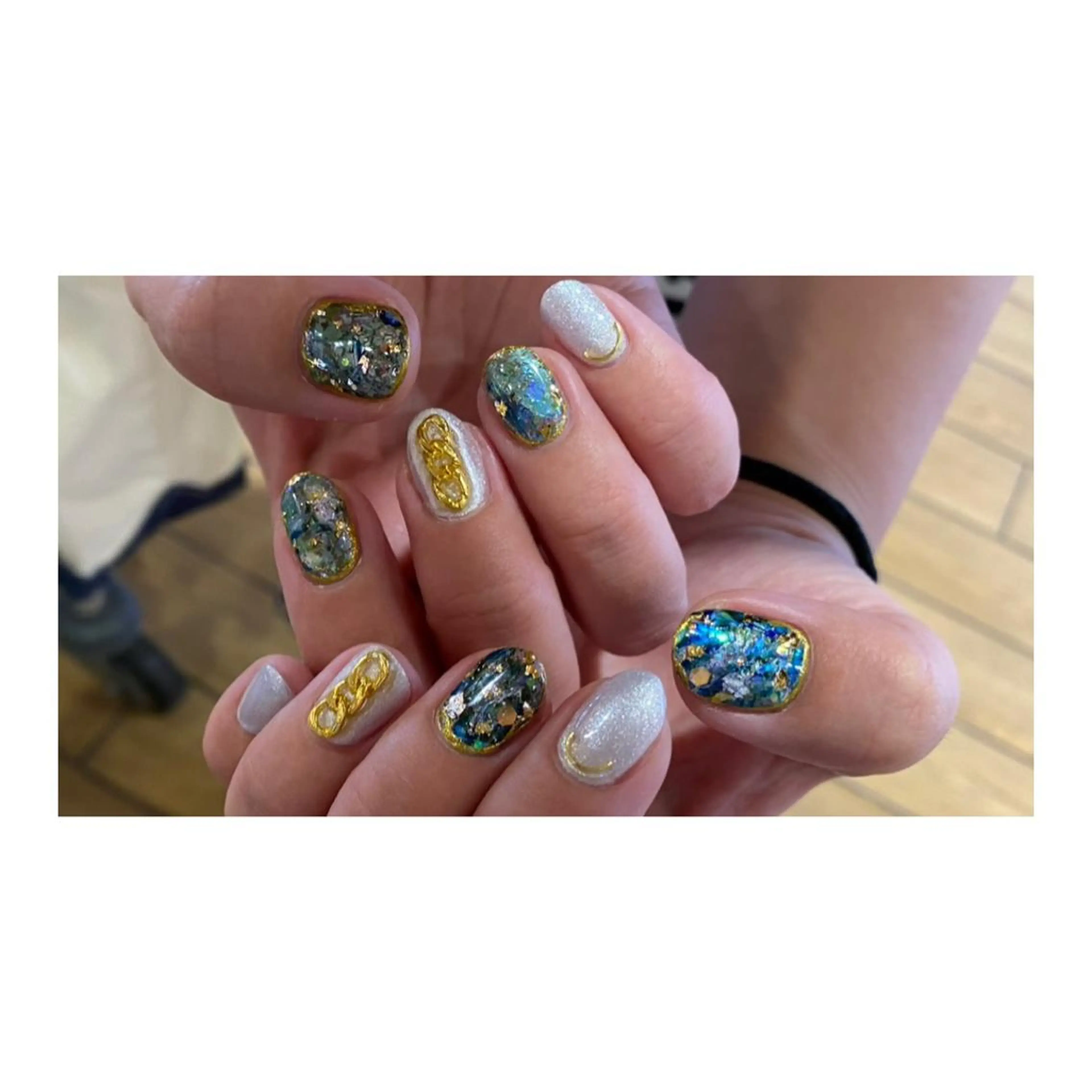 ネイル ハンドネイル M nail 個人サロン𓆉♥︎のネイルデザイン