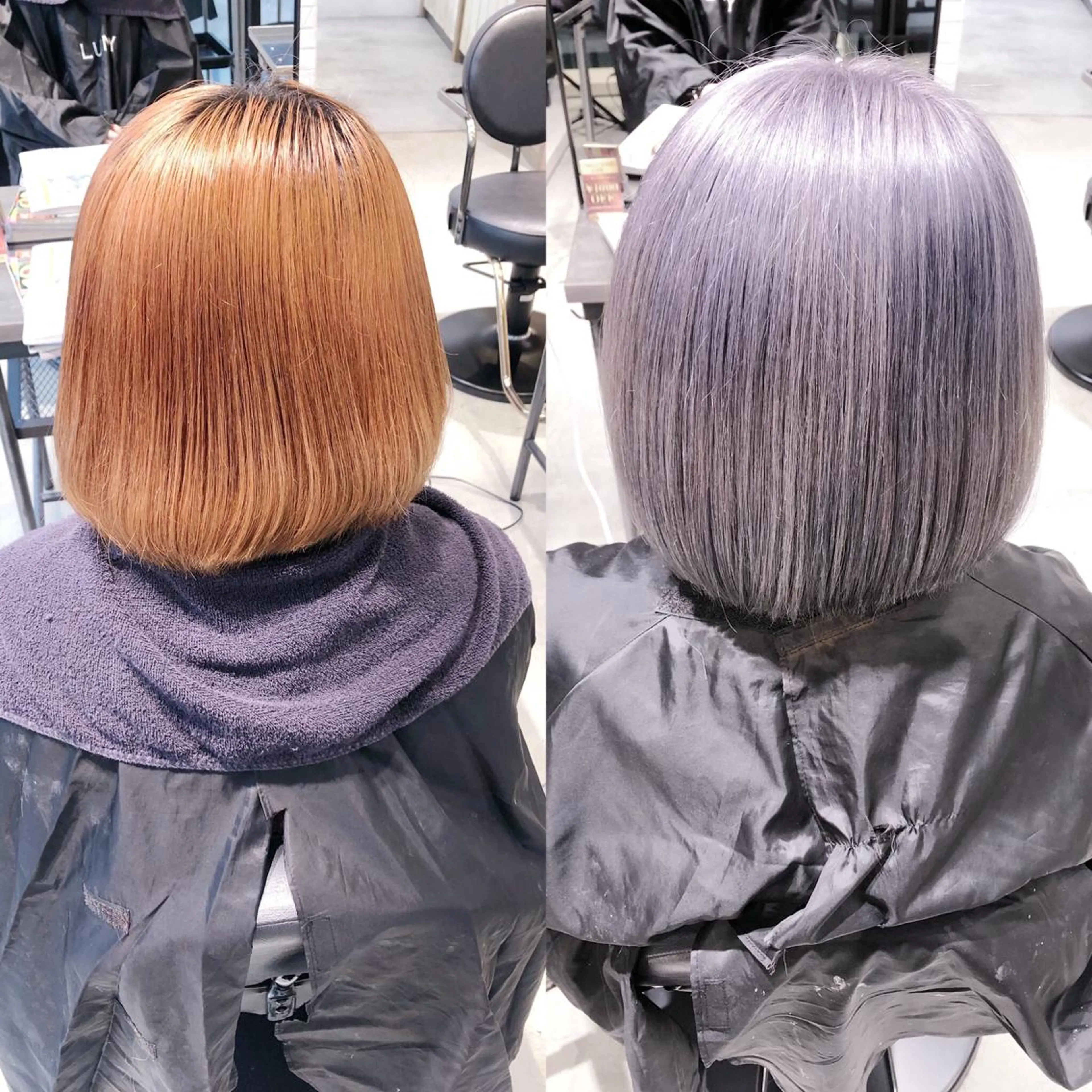 ミディアム カラー ベージュカラー ラベンダーカラー ホワイトベージュ OTAKU HAIR STUDIO所属・shin✨今月注目✨ スタイリスト（急募）のヘアスタイル