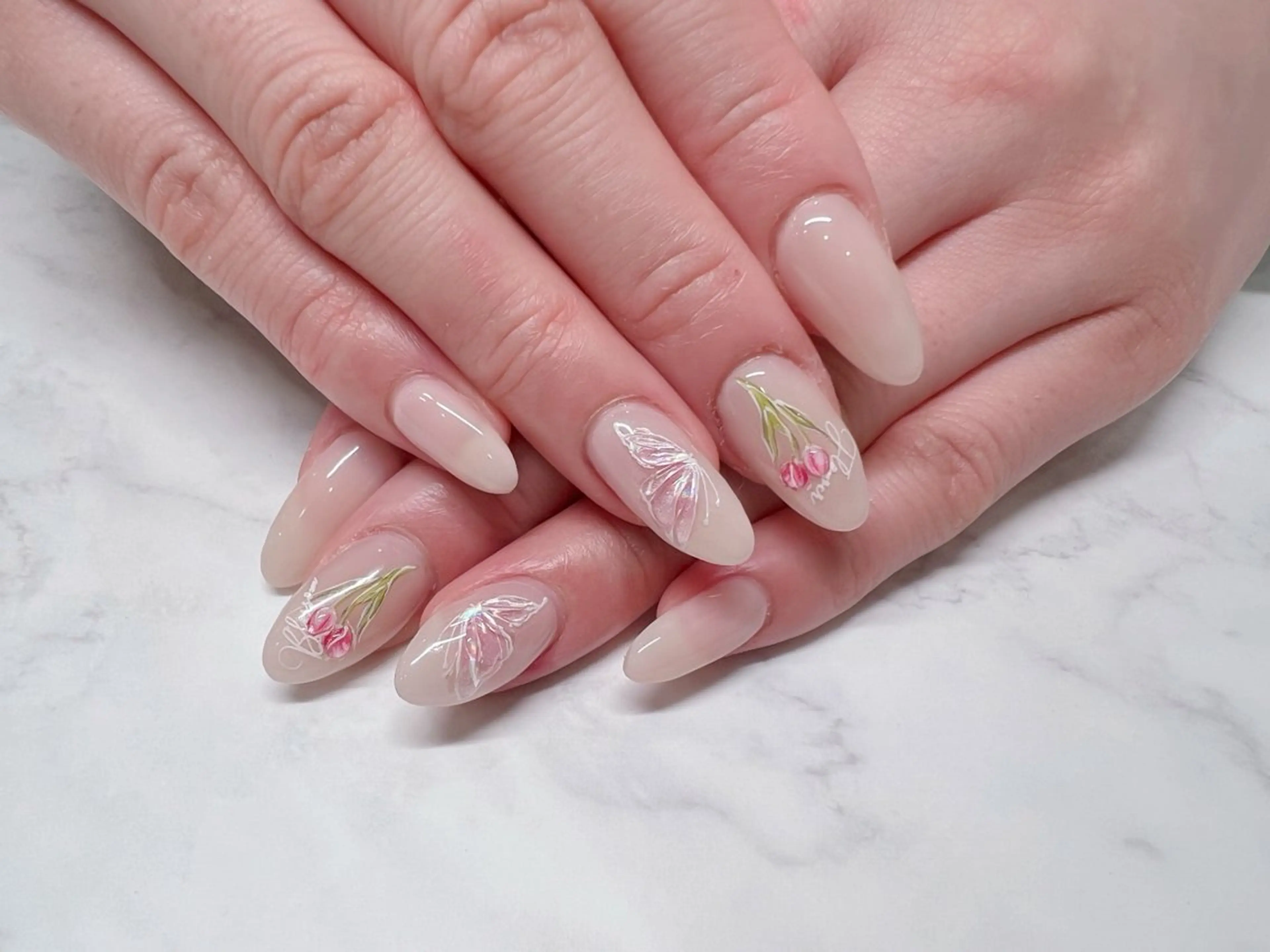 ネイル スカルプネイル 🌷 Ryoko🌷のネイルデザイン