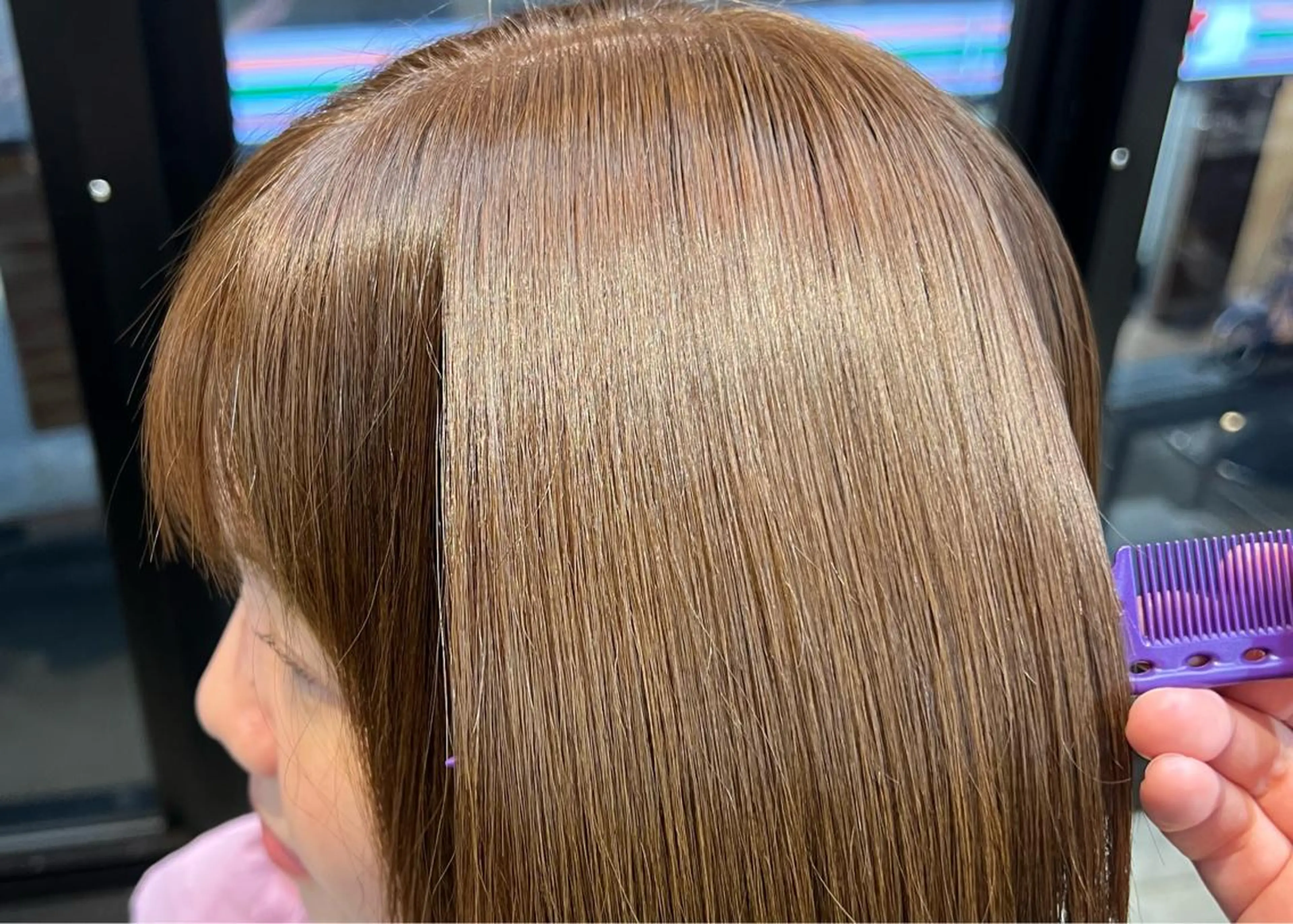 ミディアム カコ/レイヤーカット ヘアアレンジのヘアスタイル